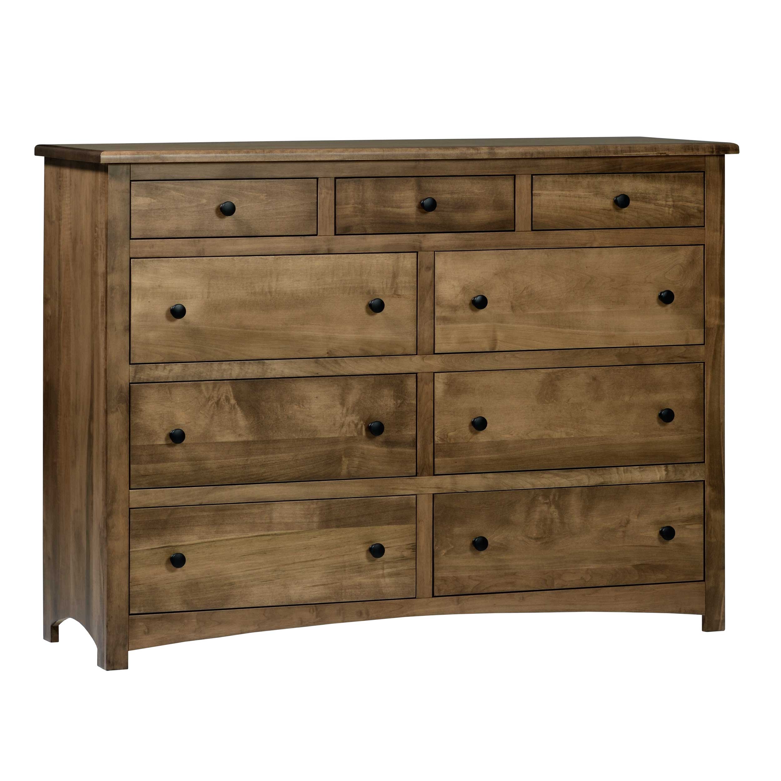 QW Amish Charlotte High Dresser w/ Optional Mirror - Image 16