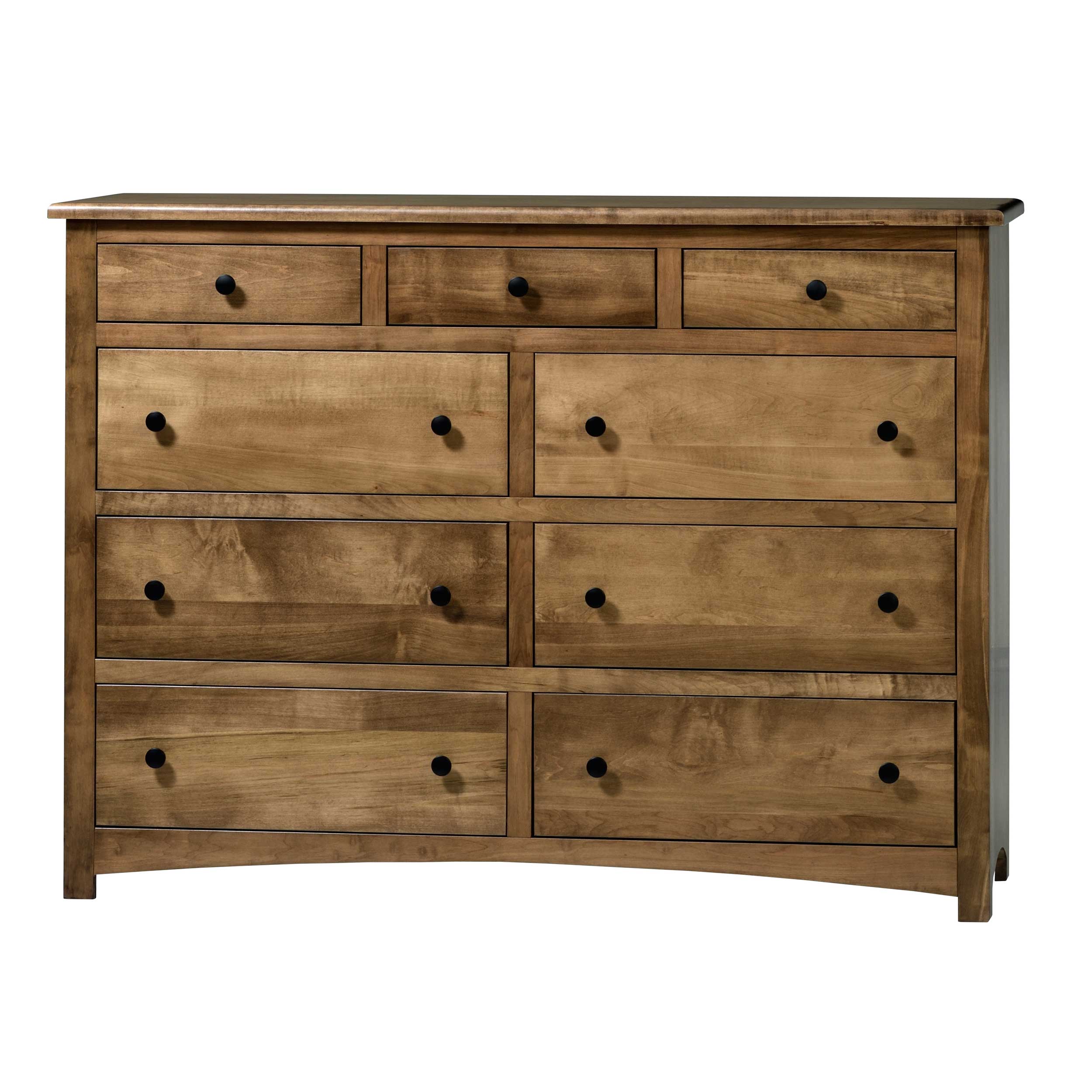 QW Amish Charlotte High Dresser w/ Optional Mirror - Image 19