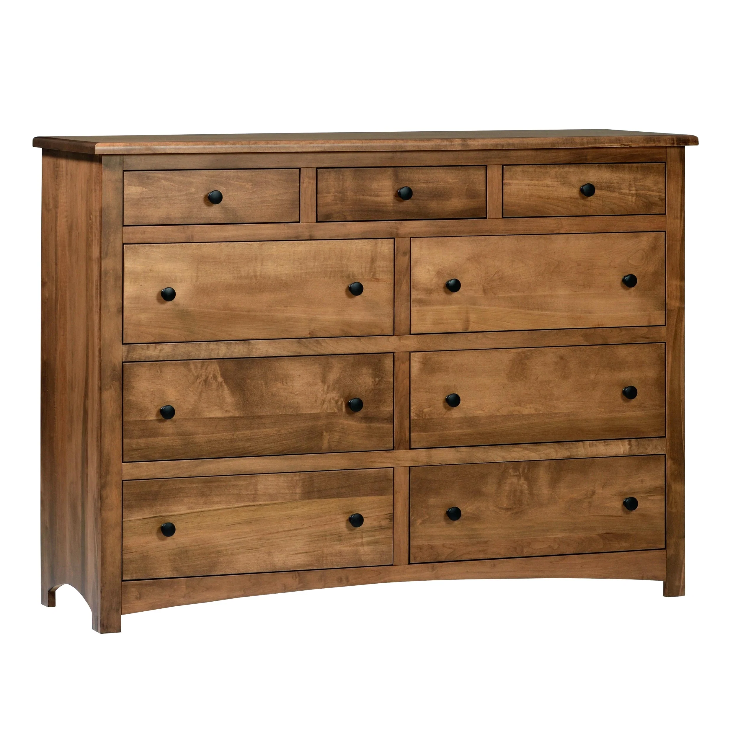 QW Amish Charlotte High Dresser w/ Optional Mirror - Image 2
