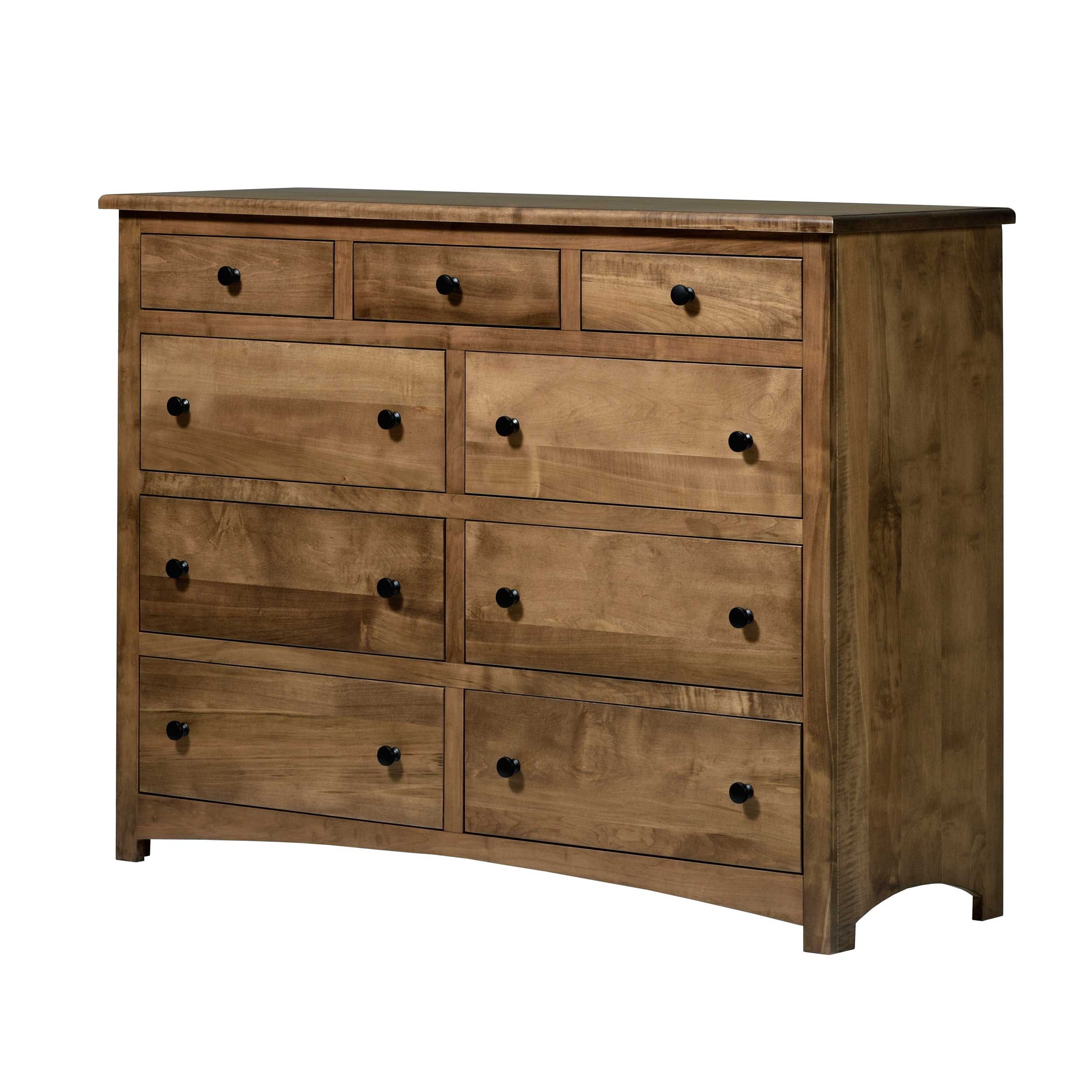 QW Amish Charlotte High Dresser w/ Optional Mirror - Image 22