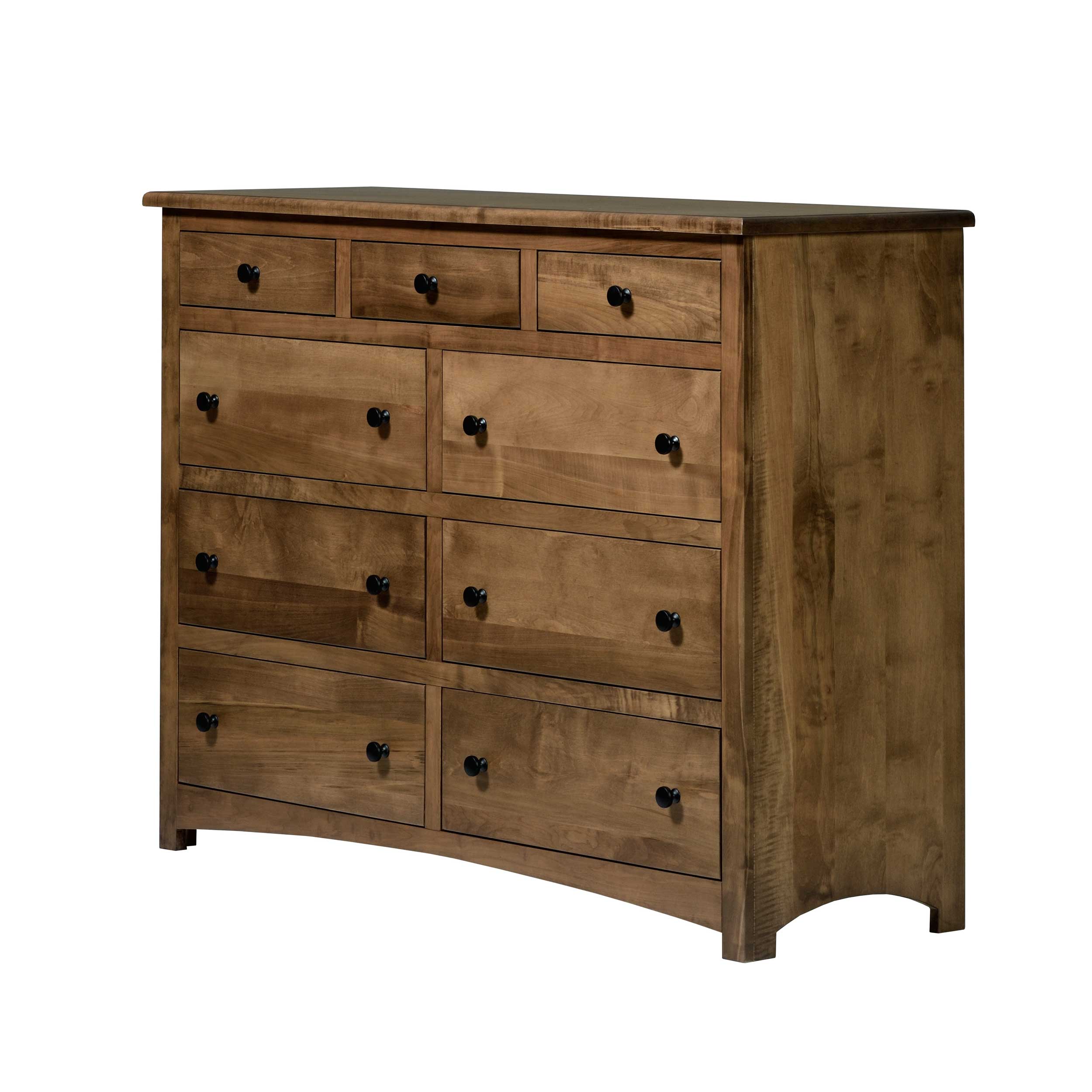 QW Amish Charlotte High Dresser w/ Optional Mirror - Image 23