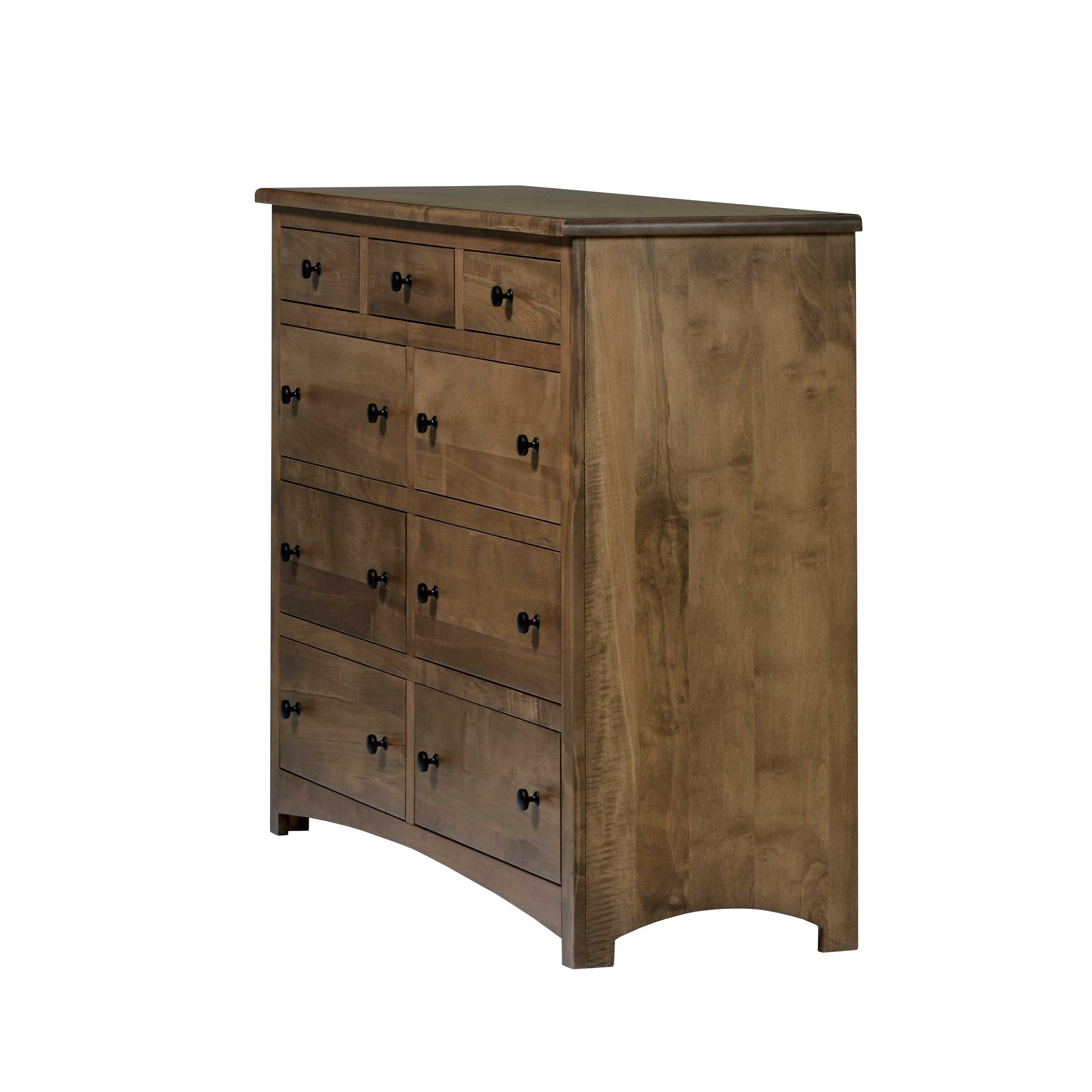 QW Amish Charlotte High Dresser w/ Optional Mirror - Image 25