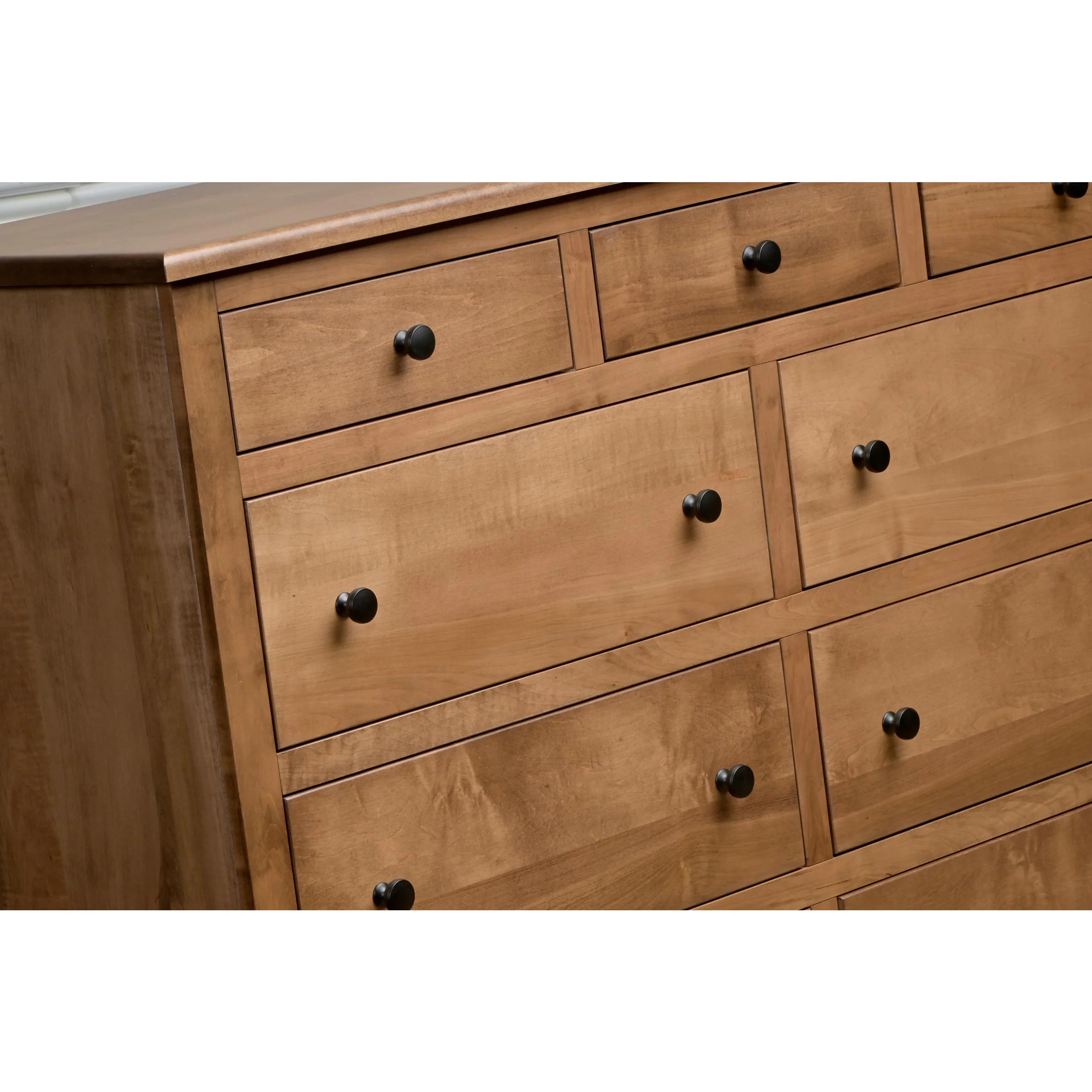 QW Amish Charlotte High Dresser w/ Optional Mirror - Image 8