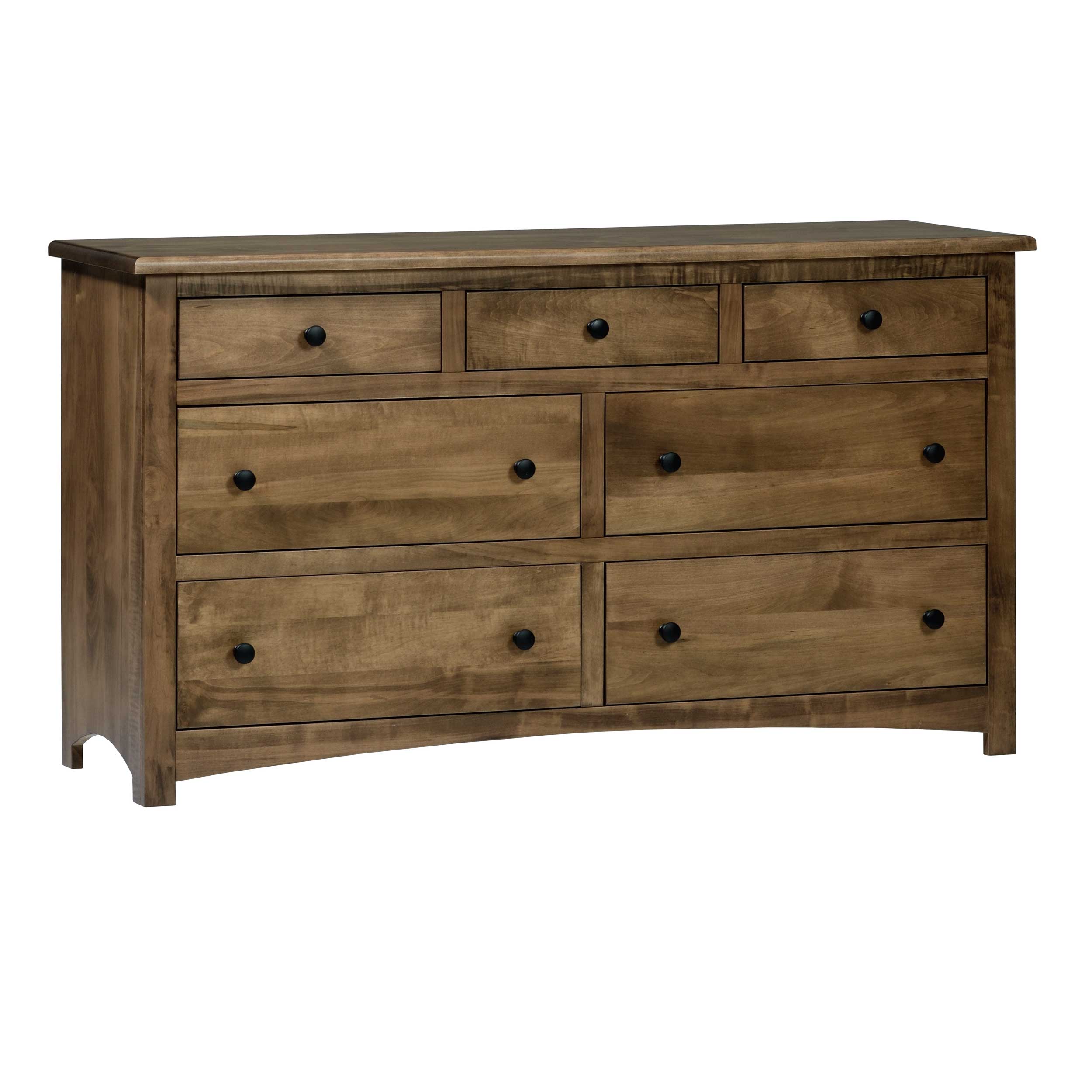 QW Amish Charlotte Low Dresser w/ Optional Mirror - Image 14
