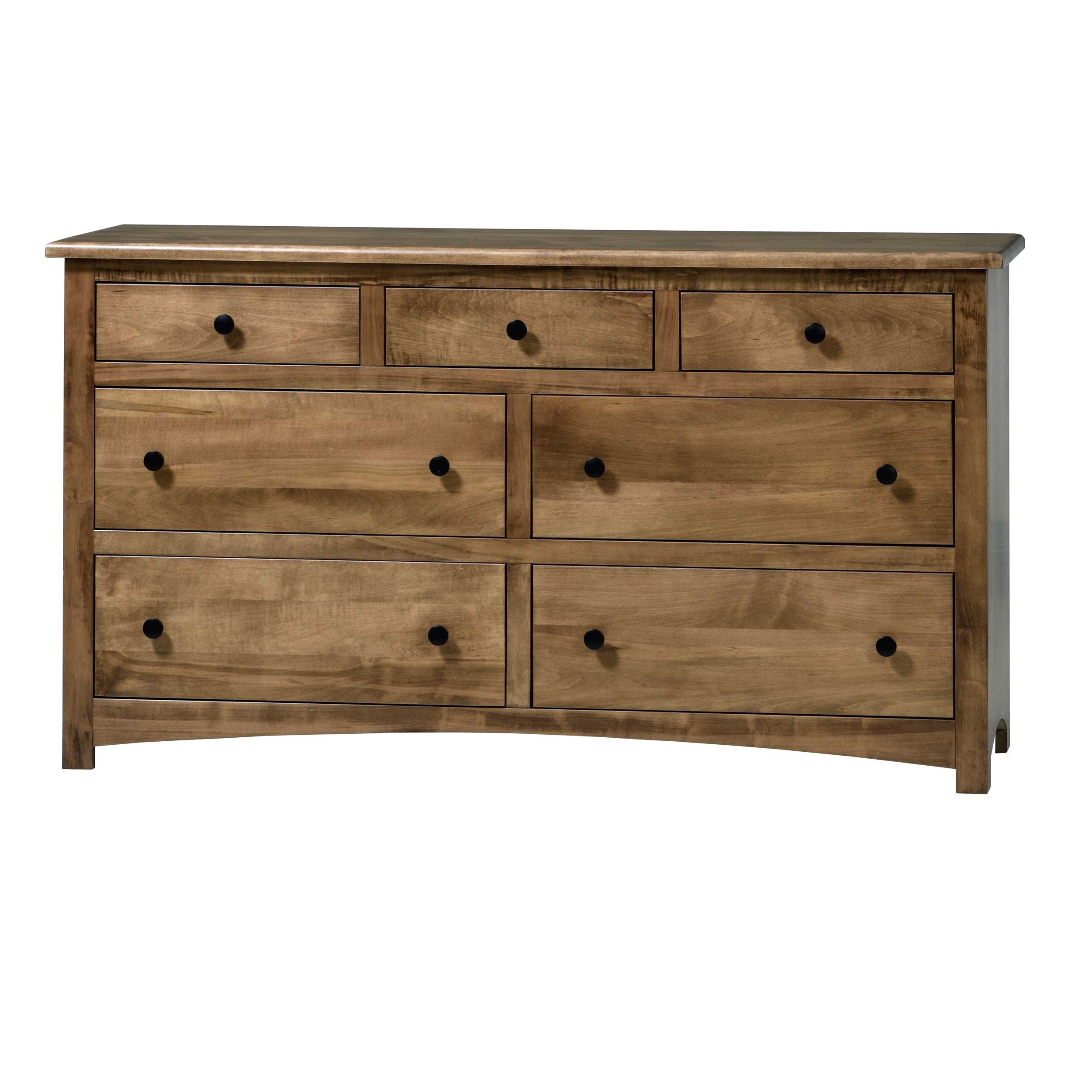 QW Amish Charlotte Low Dresser w/ Optional Mirror - Image 17