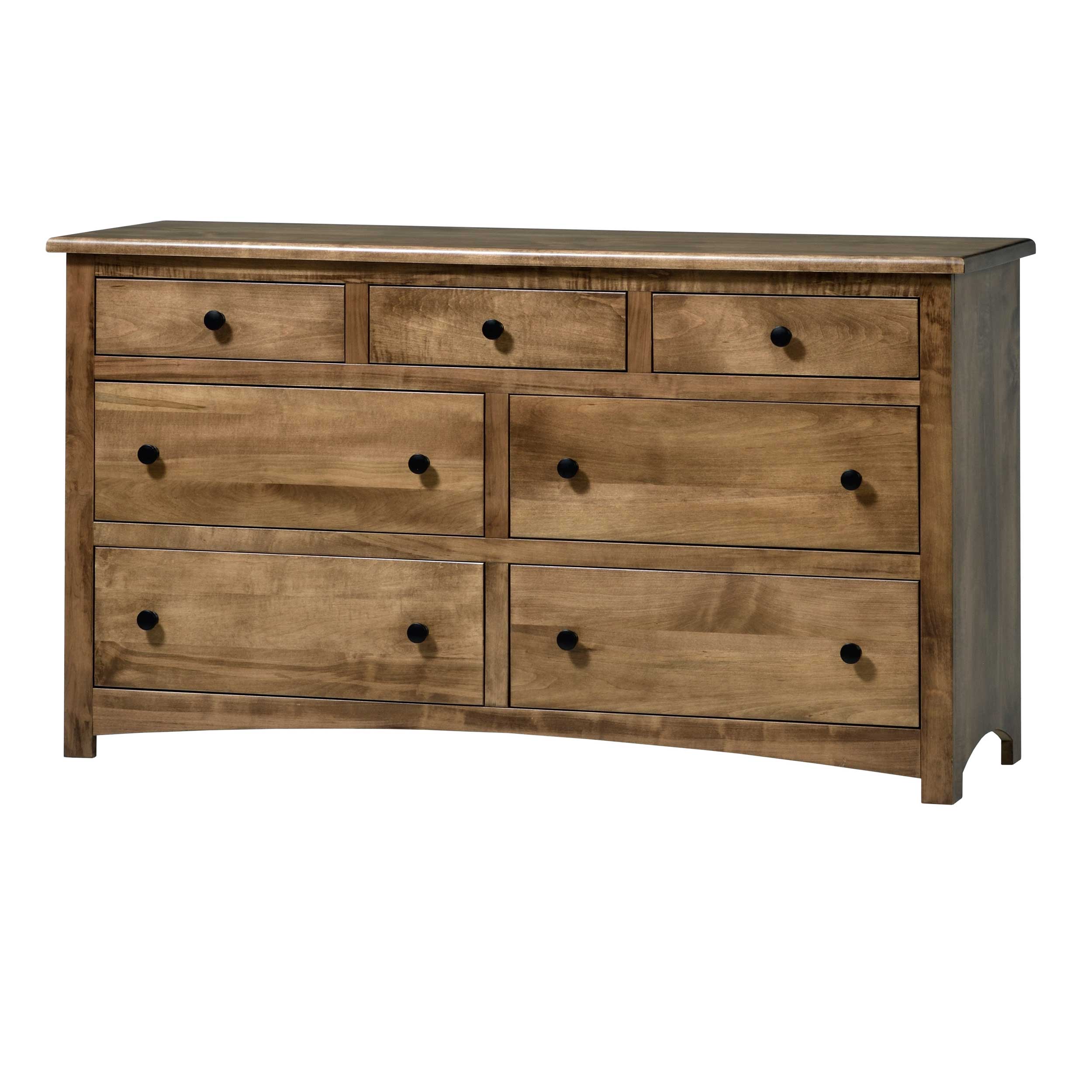 QW Amish Charlotte Low Dresser w/ Optional Mirror - Image 18