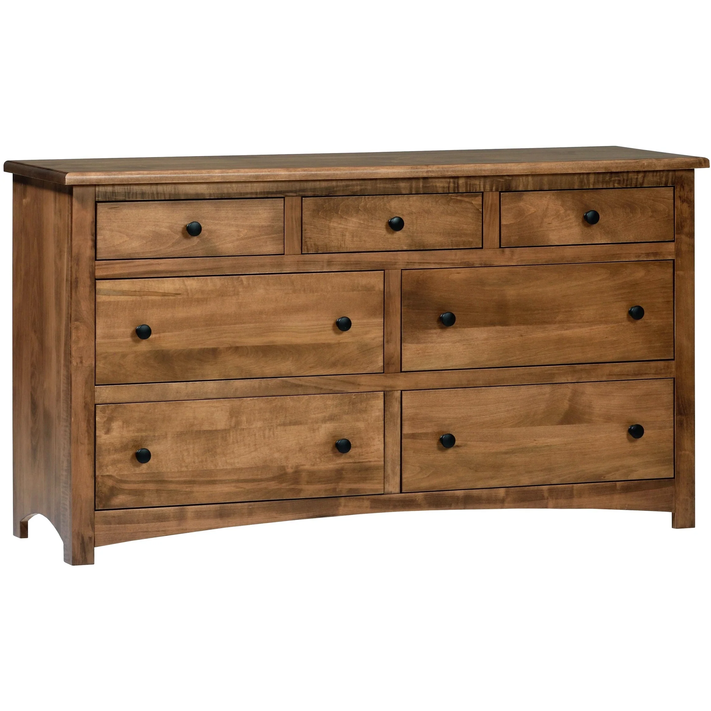 QW Amish Charlotte Low Dresser w/ Optional Mirror - Image 2