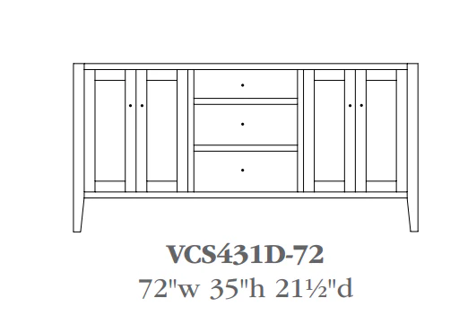 QW Amish Chelsea Vanity (Select Size) - Image 11