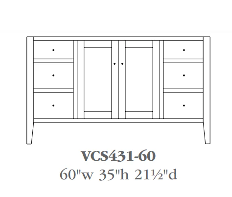 QW Amish Chelsea Vanity (Select Size) - Image 8