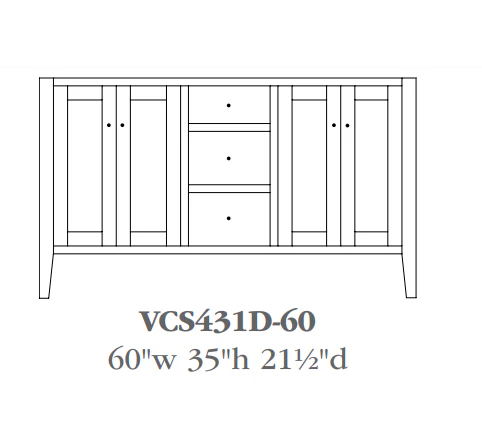 QW Amish Chelsea Vanity (Select Size) - Image 9