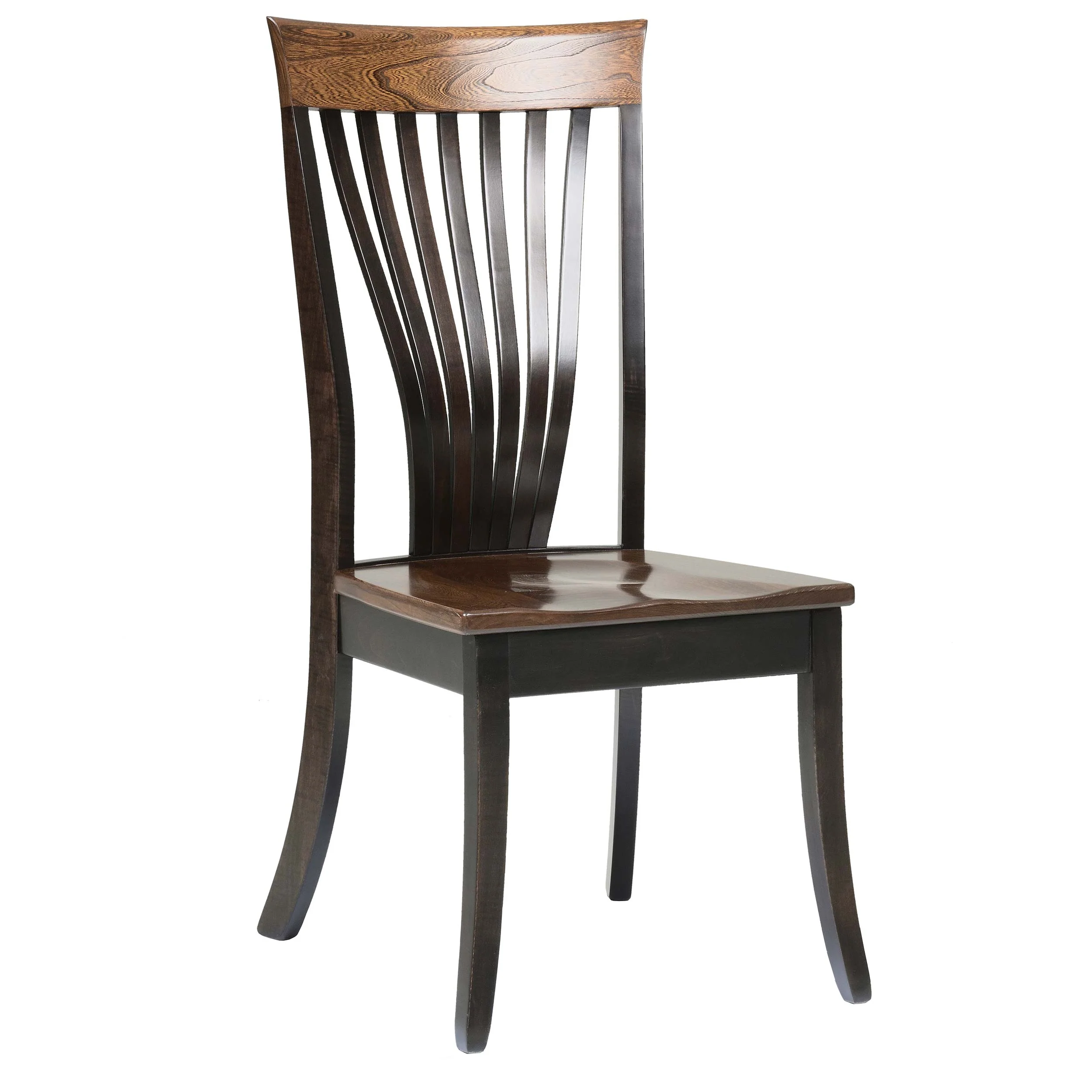 QW Amish Charlestown Fan-Back Side Chair - Image 35