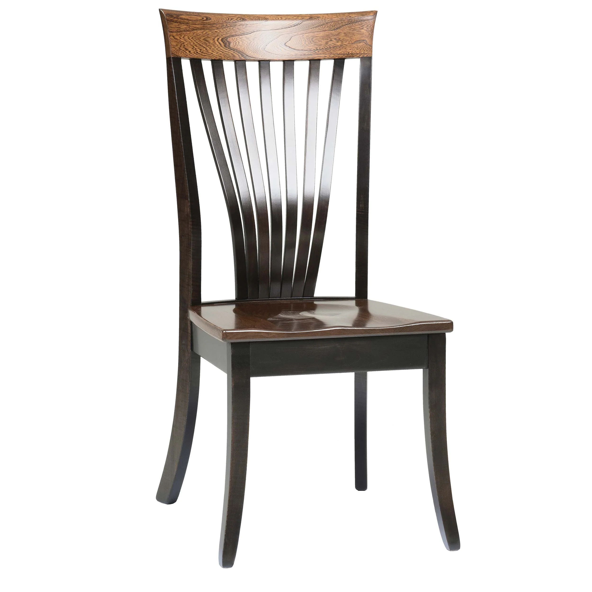 QW Amish Charlestown Fan-Back Side Chair - Image 36