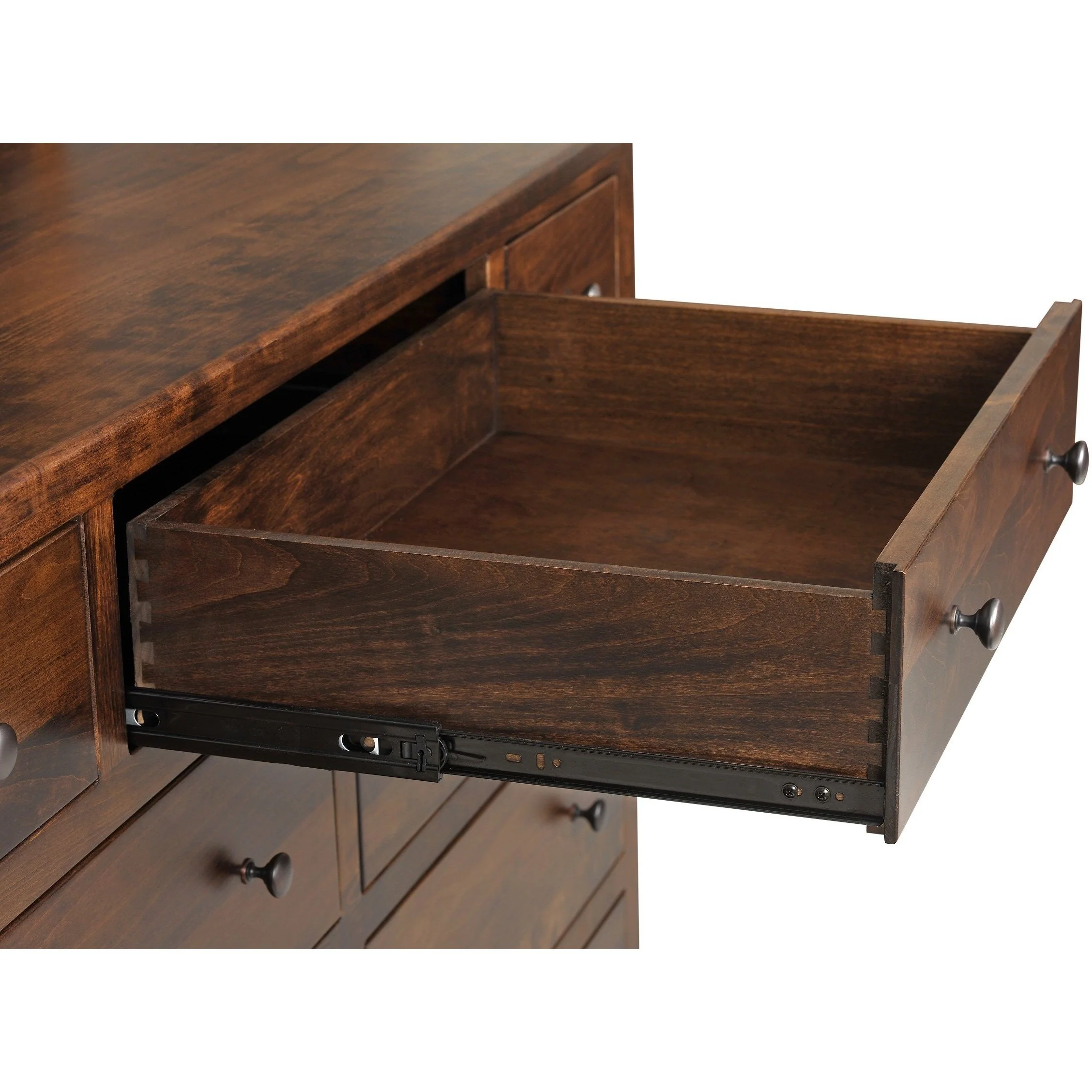 QW Amish Classic Shaker Dresser with Mirror Option - Image 3