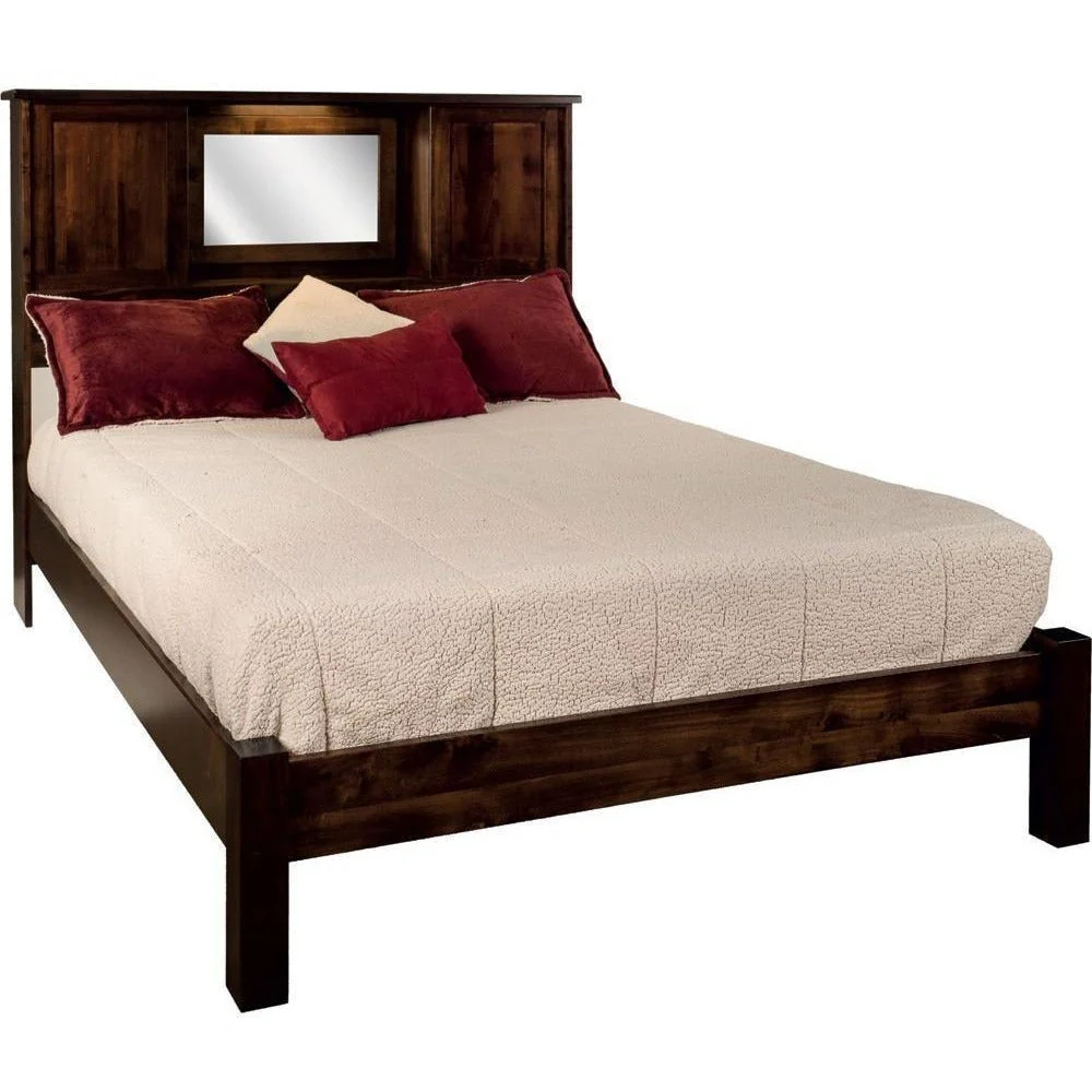 QW Amish Classic Shaker Bookcase Bed