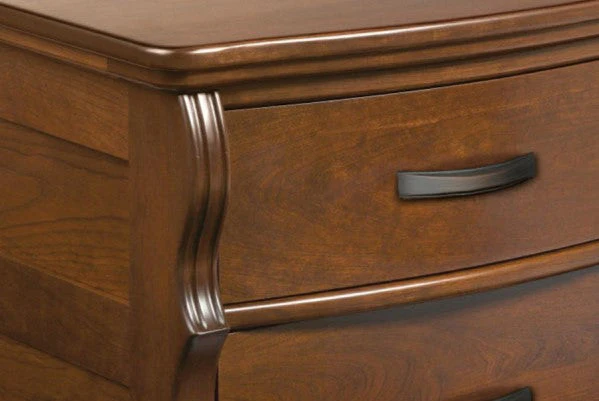 QW Amish Classical 2 Drawer Nightstand - Image 2