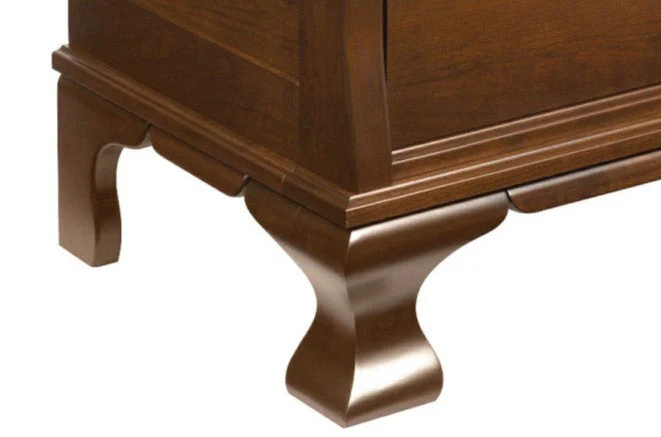 QW Amish Classical 2 Drawer Nightstand - Image 3