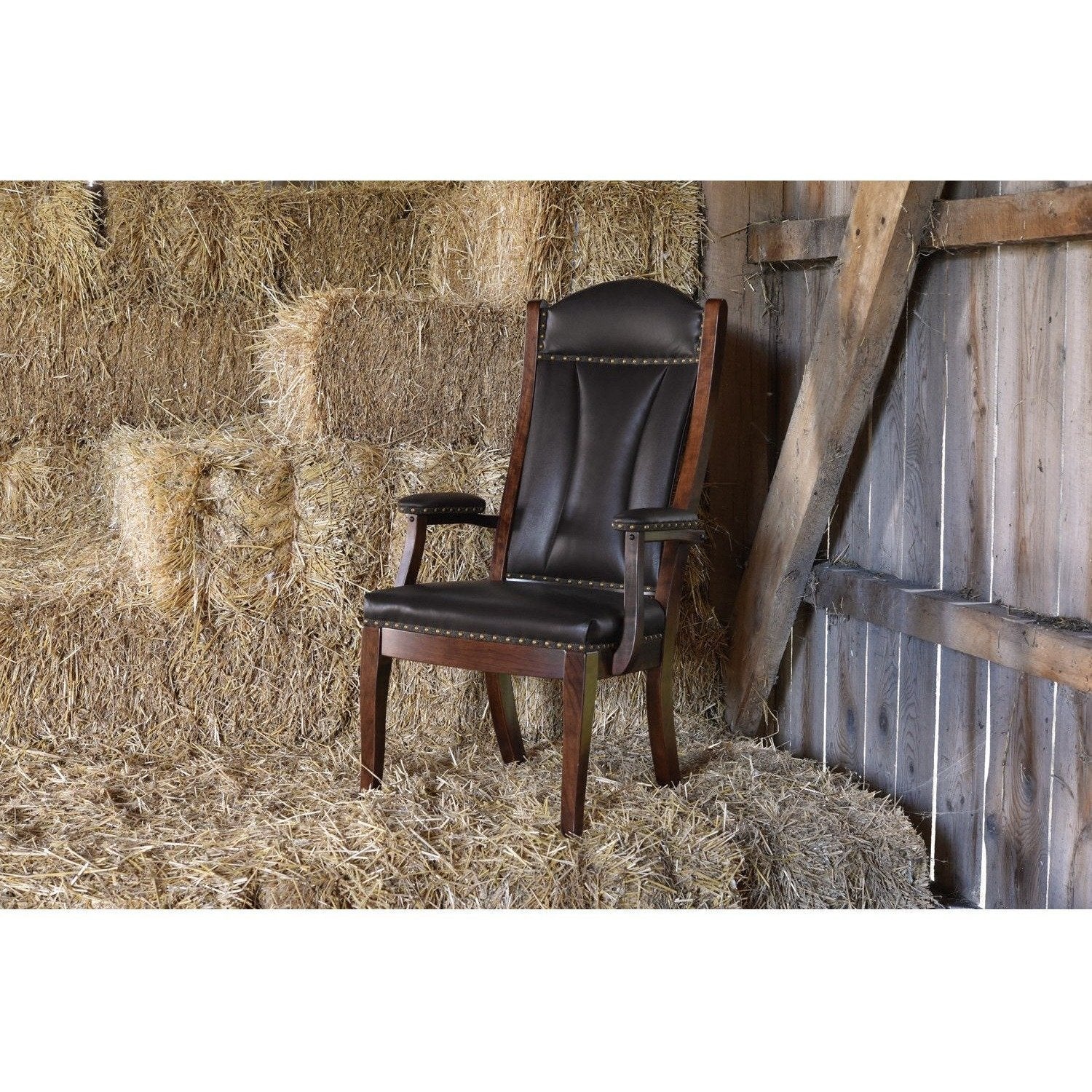 QW Amish Client Arm Chair - Image 4