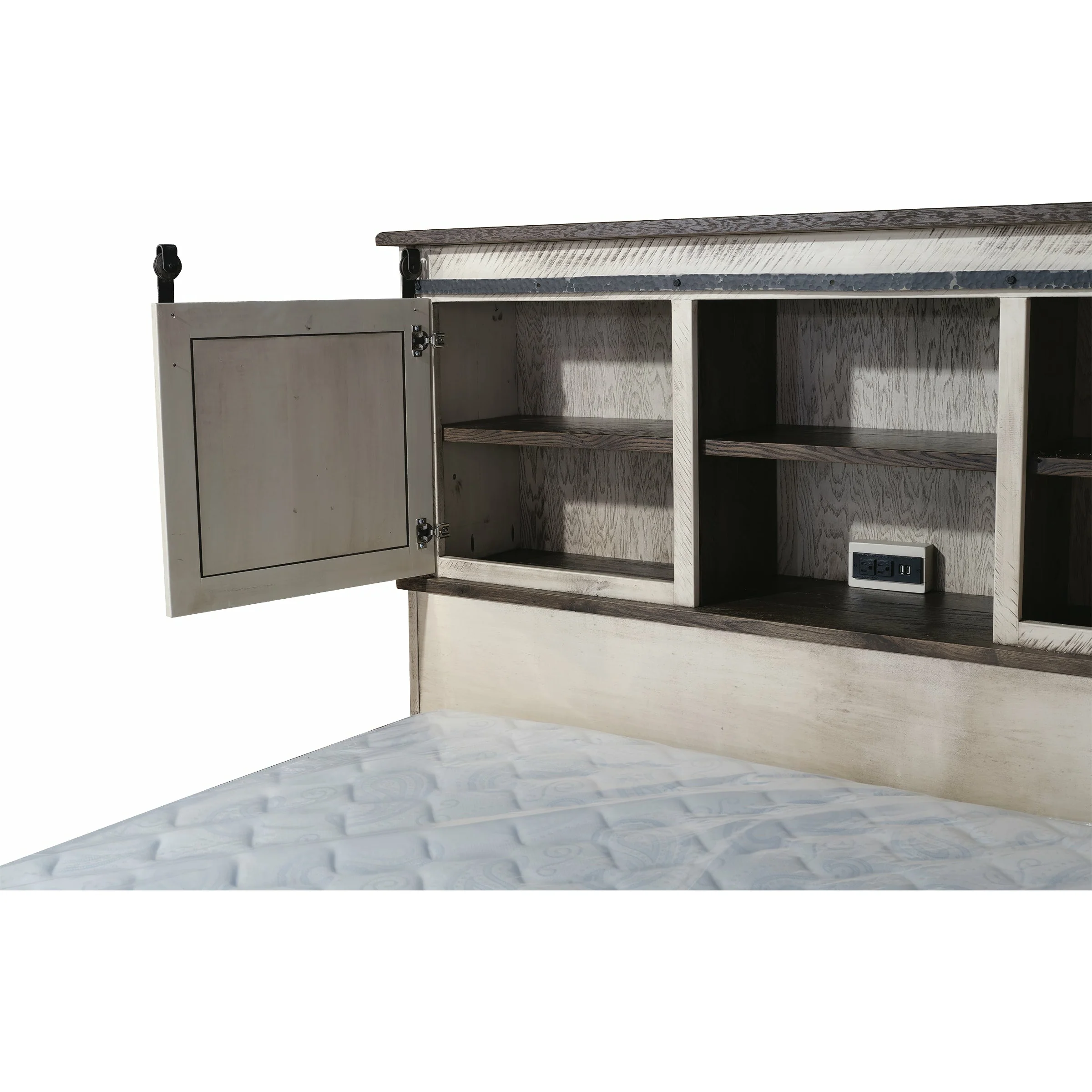 QW Amish Cody Bookcase Storage Bed - Image 3