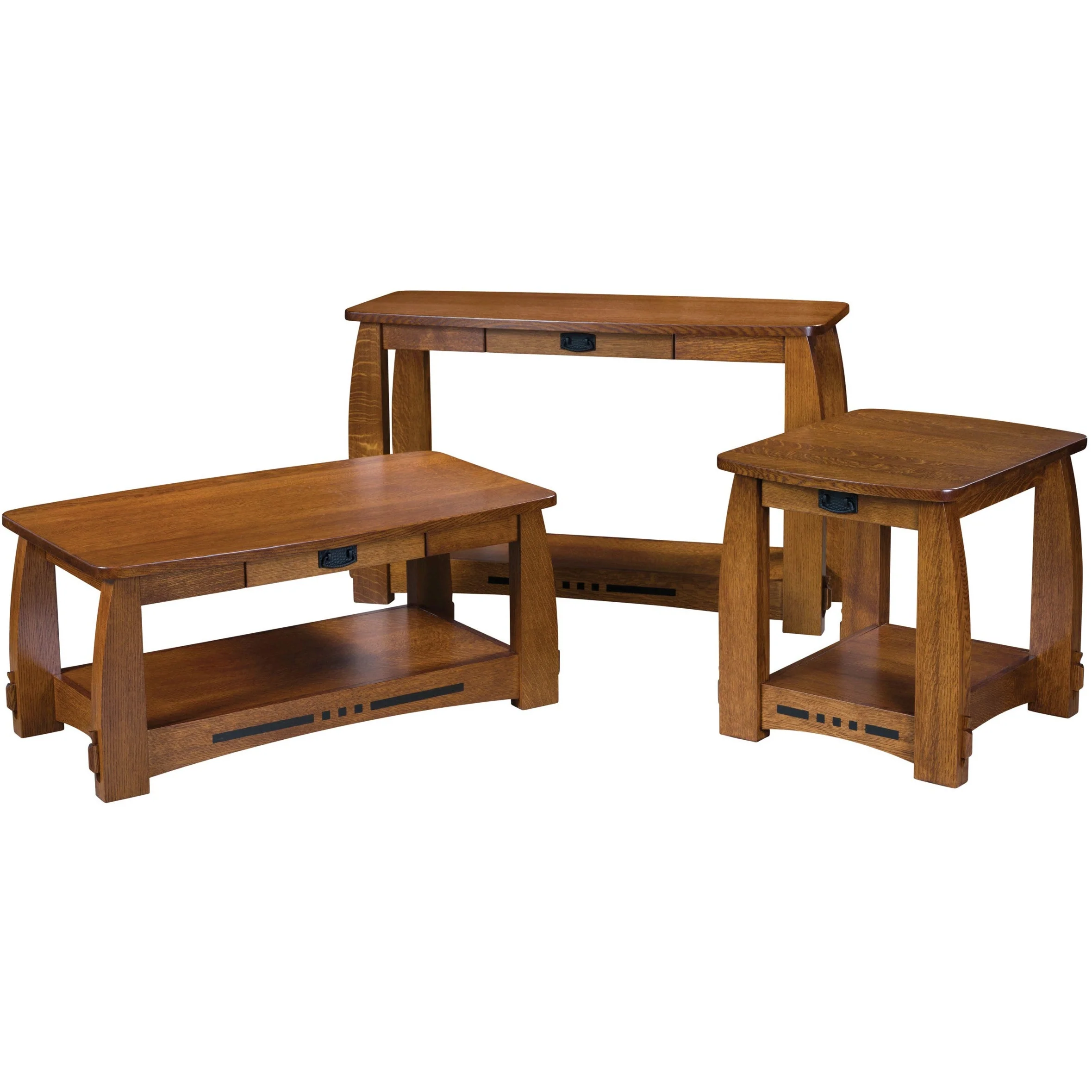 QW Amish Colebrook Open Sofa Table - Image 2