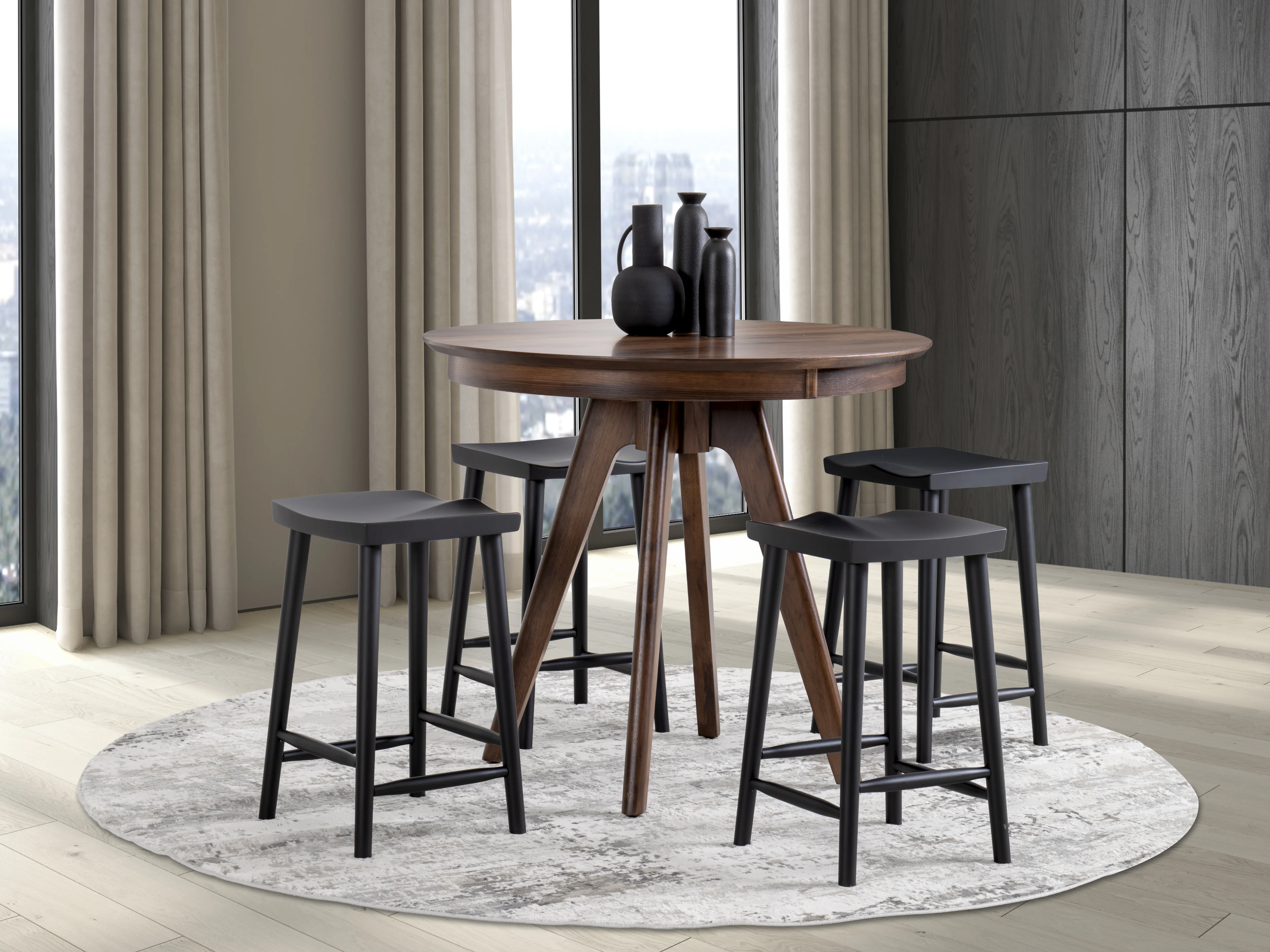 QW Amish Collin 5pc Pub Set