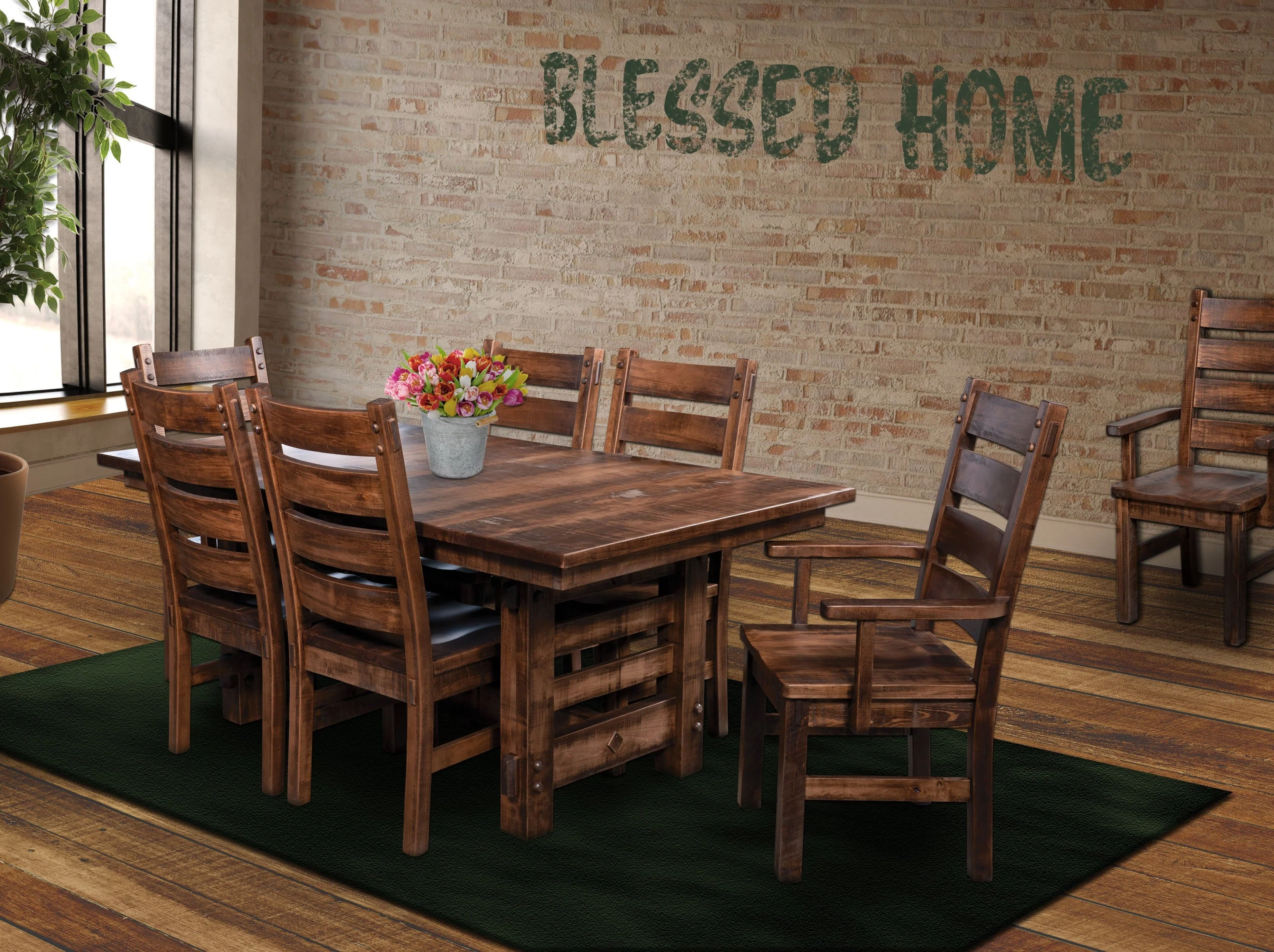 QW Amish Columbus 7pc Set - Image 2