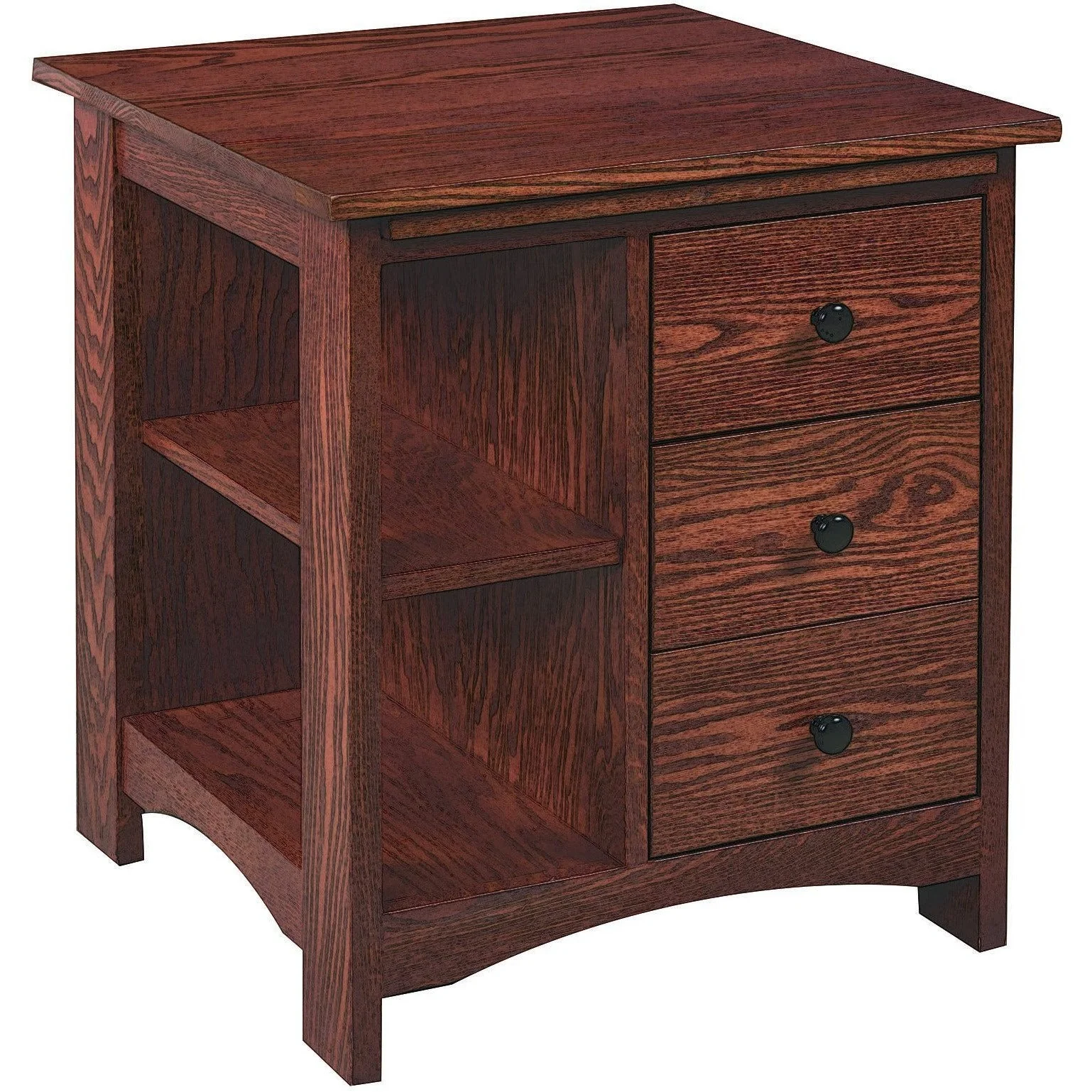 QW Amish Combo End Table - Image 6