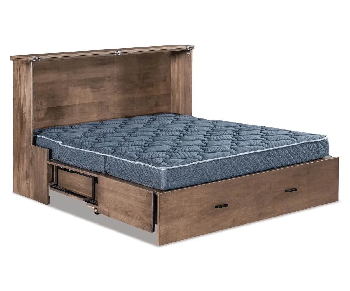 QW Amish Concord Murphy Cabinet Bed - Image 3