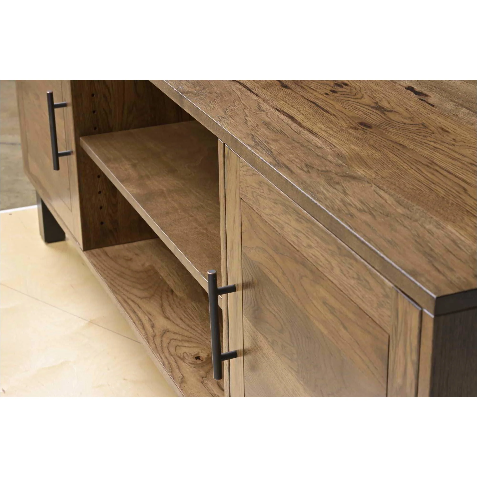 QW Amish Contemporary 60" TV Stand - Image 3