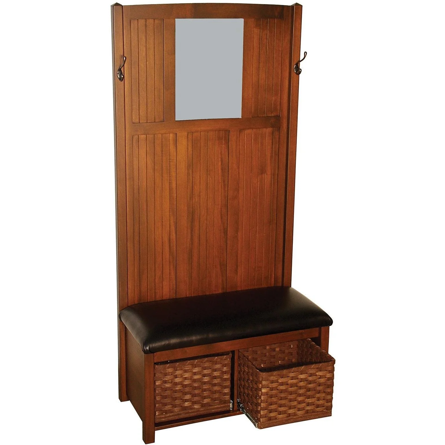QW Amish Contemporary Hall Seat - Image 2