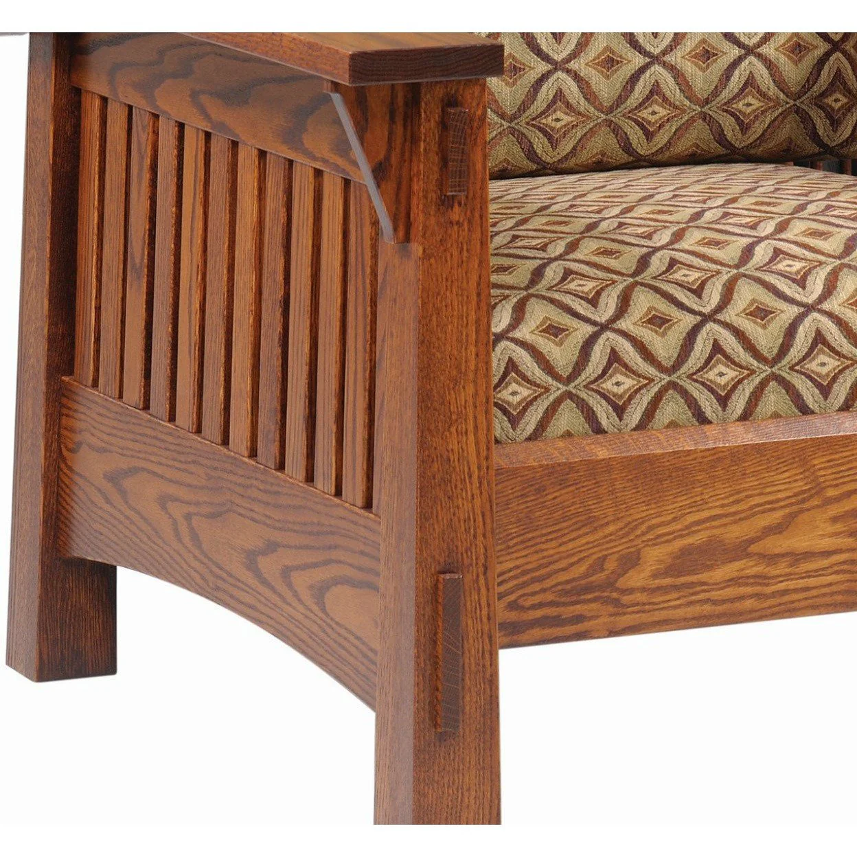 QW Amish Country Mission Ottoman - Image 2