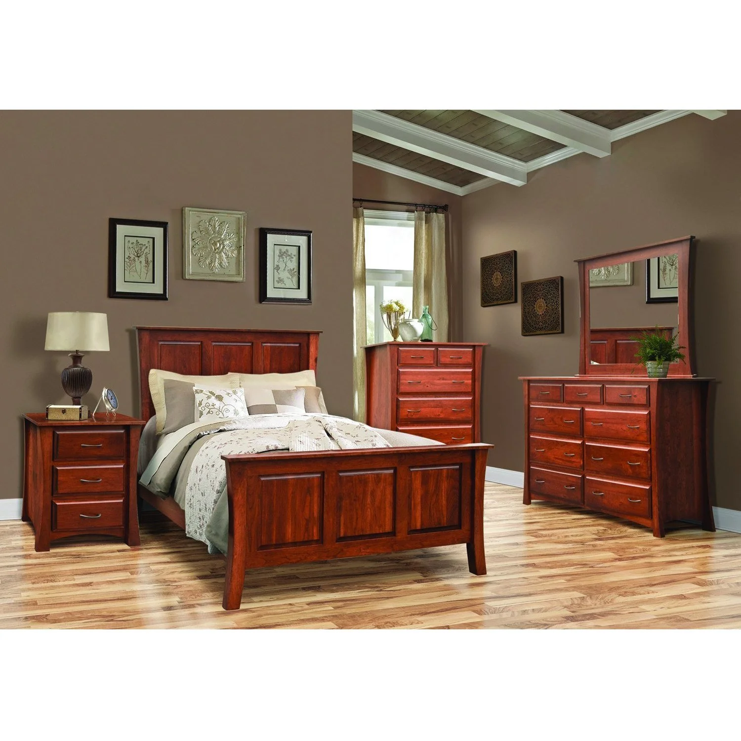 QW Amish Cove Dresser & Mirror Option - Image 4
