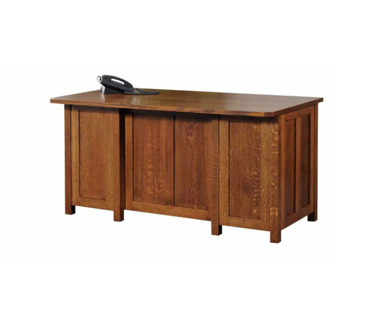 QW Amish Coventry Executive Desk (Select Size) - Image 2