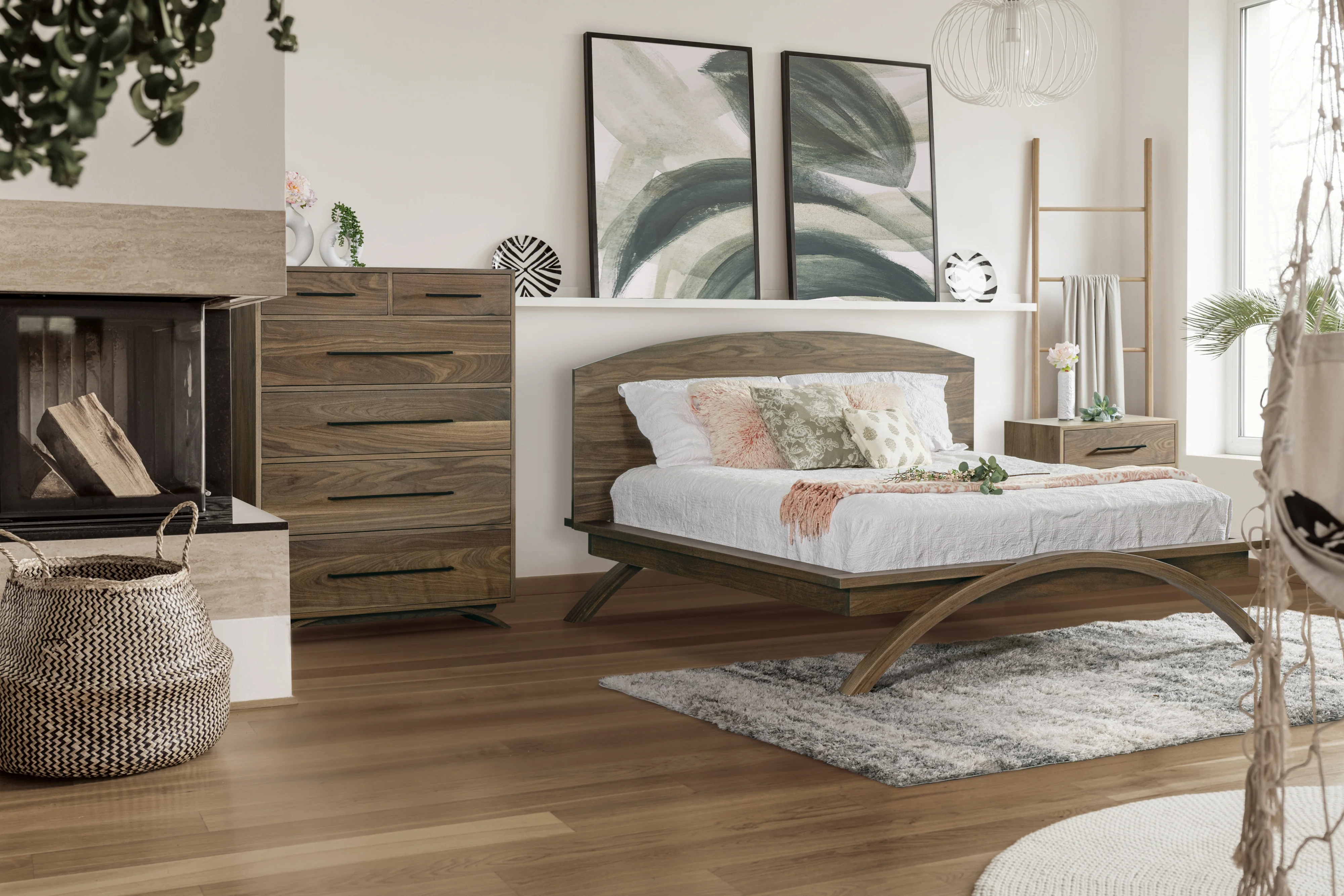 QW Amish Covington Bed - Image 2