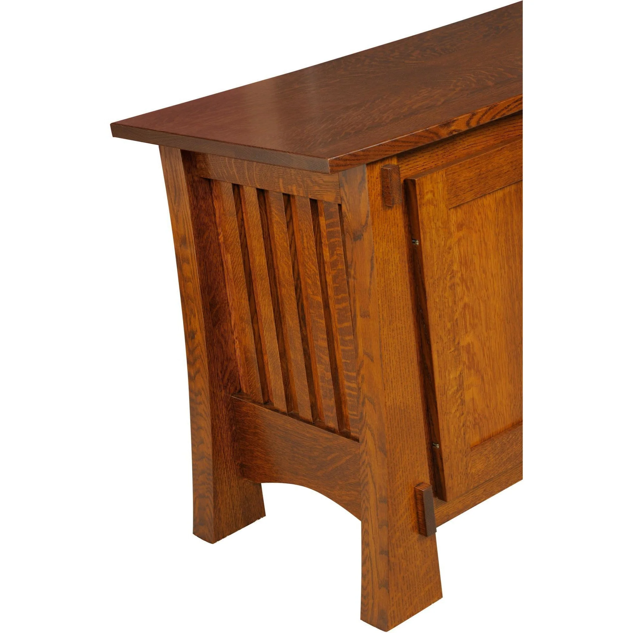 QW Amish Craftsman Mission TV Stand - Image 2