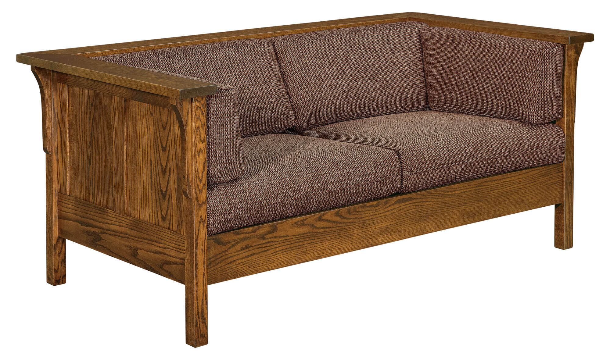 QW Amish Cubic Panel Loveseat