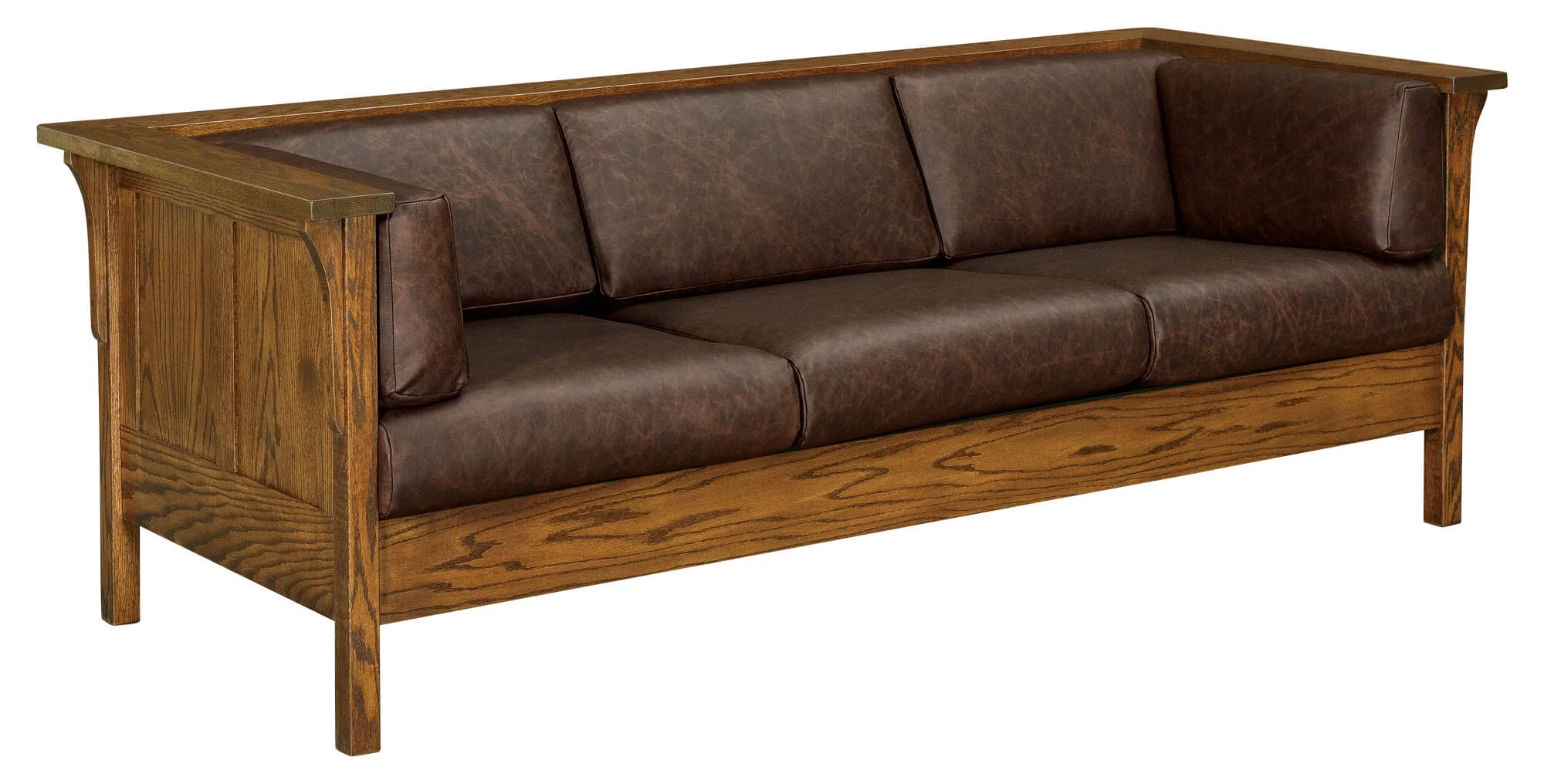 QW Amish Cubic Panel Sofa