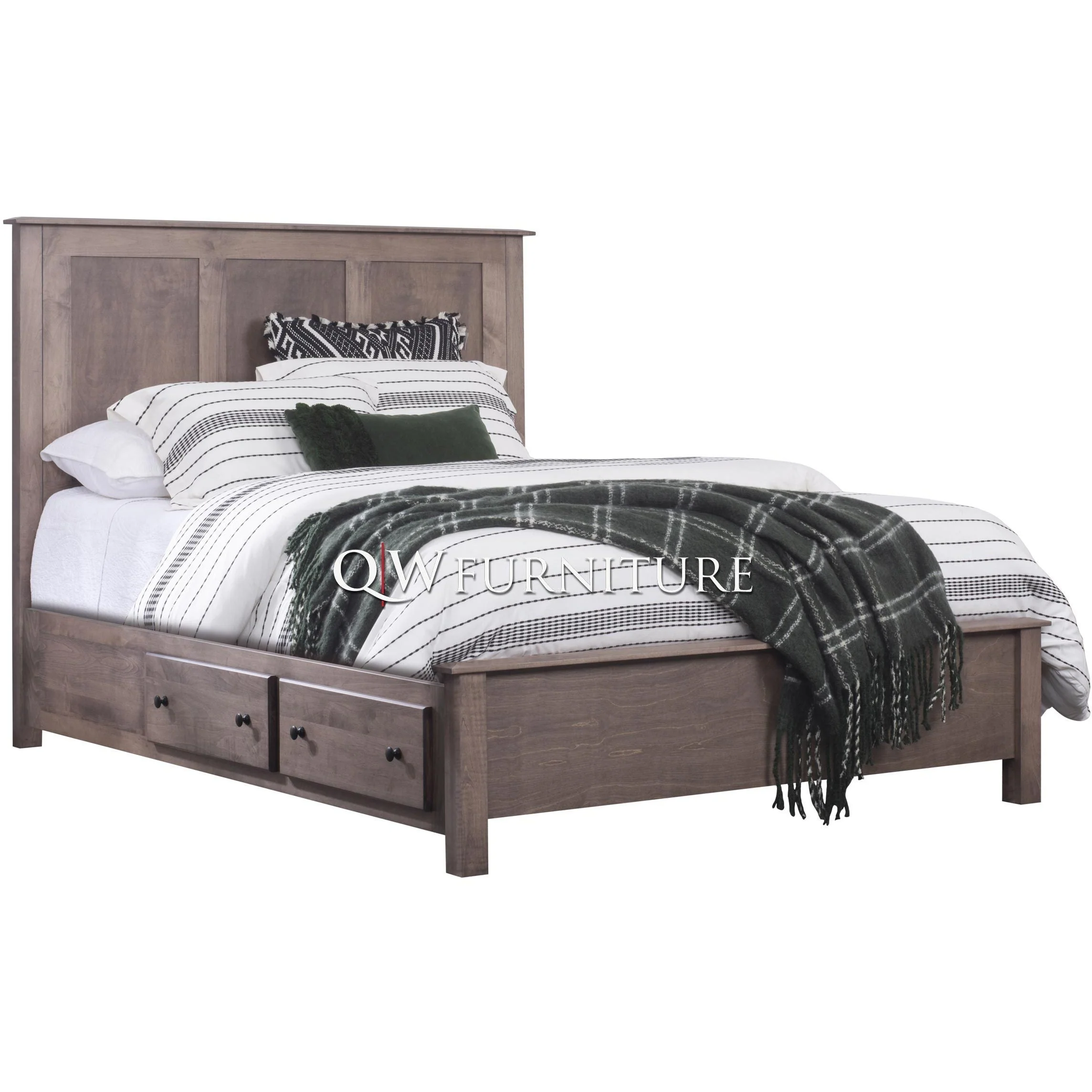 QW Amish Dallas 5pc Set w/ Storage Bed - Image 2