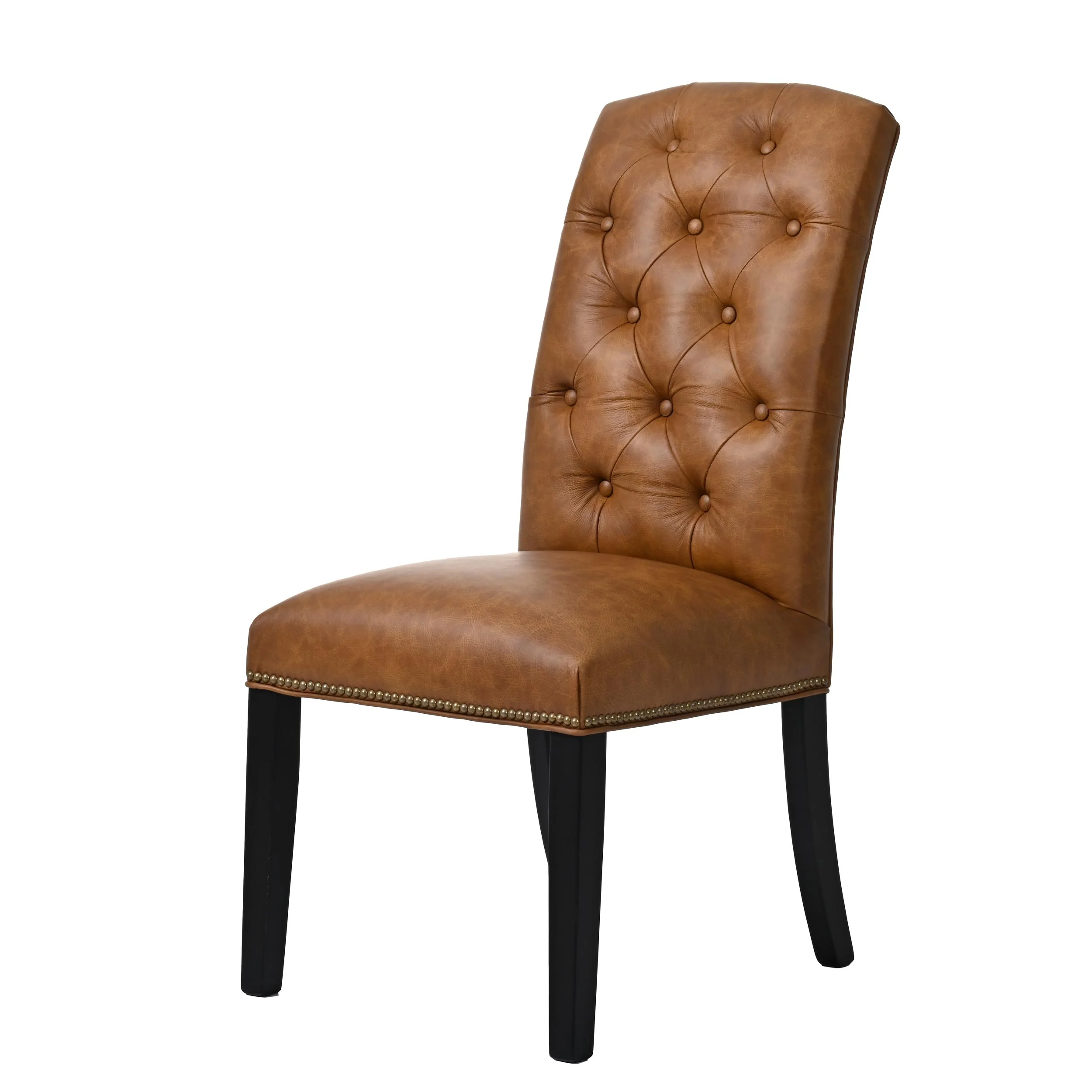 QW Amish Dalton Tufted Upholstered Side Chair - Image 3