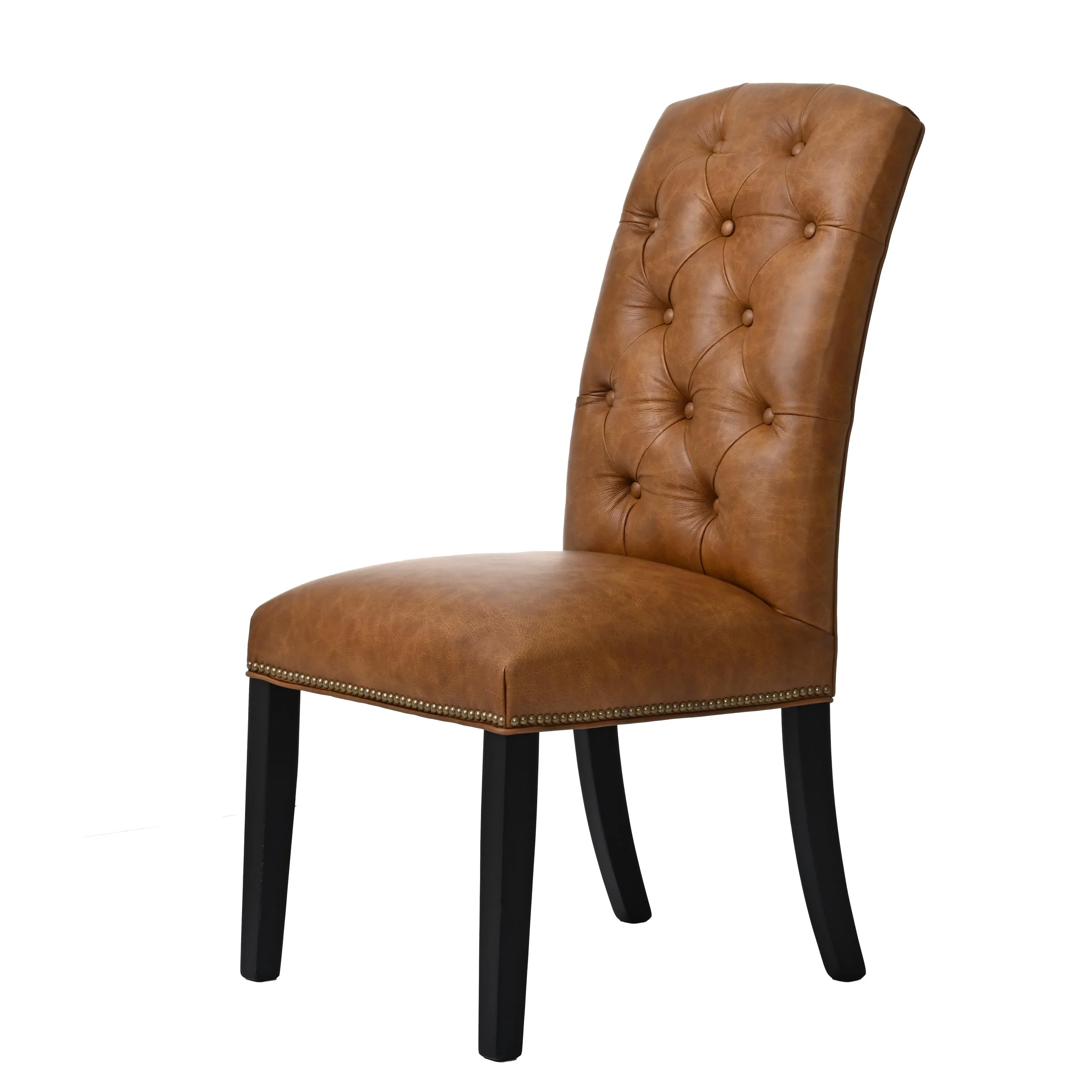 QW Amish Dalton Tufted Upholstered Side Chair - Image 4