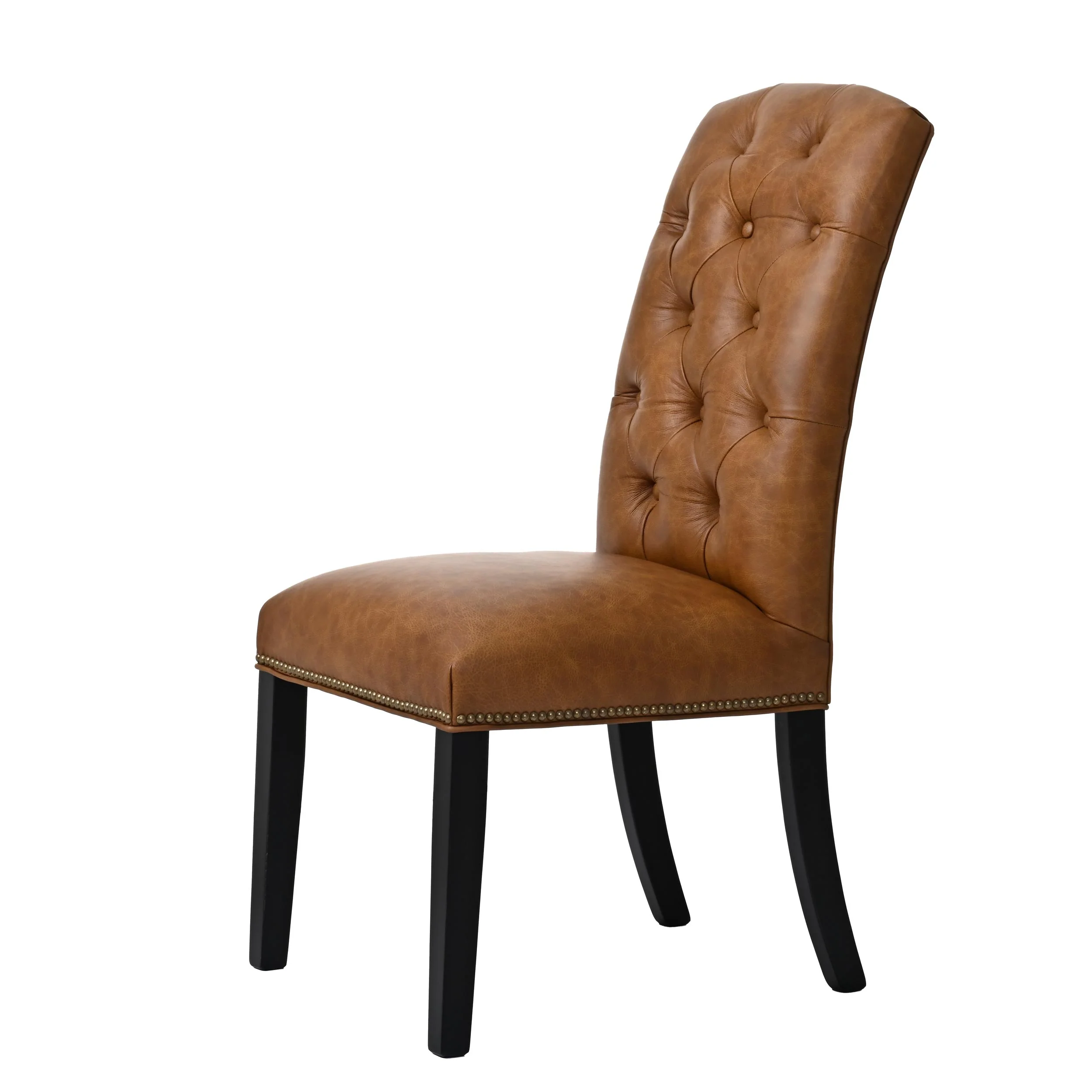QW Amish Dalton Tufted Upholstered Side Chair - Image 5