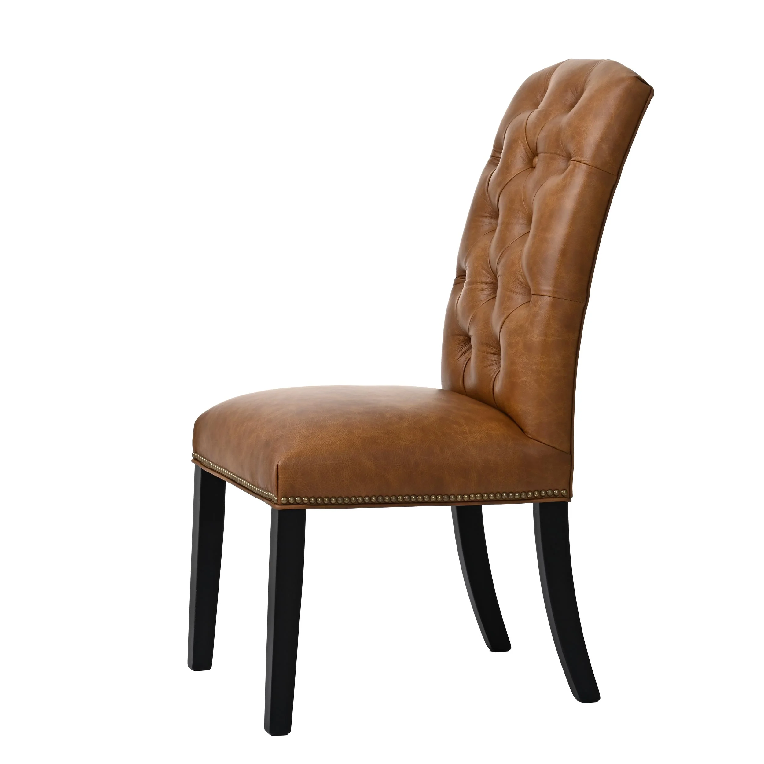 QW Amish Dalton Tufted Upholstered Side Chair - Image 6