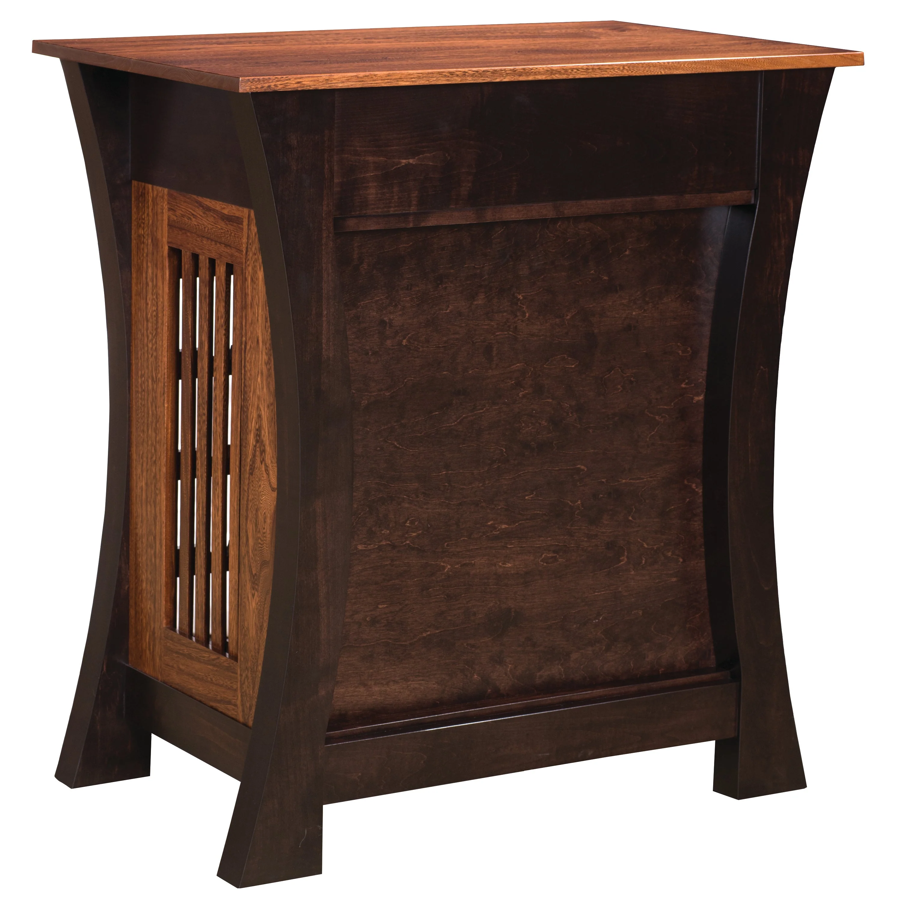 QW Amish Darlington Wine Cabinet - Image 2