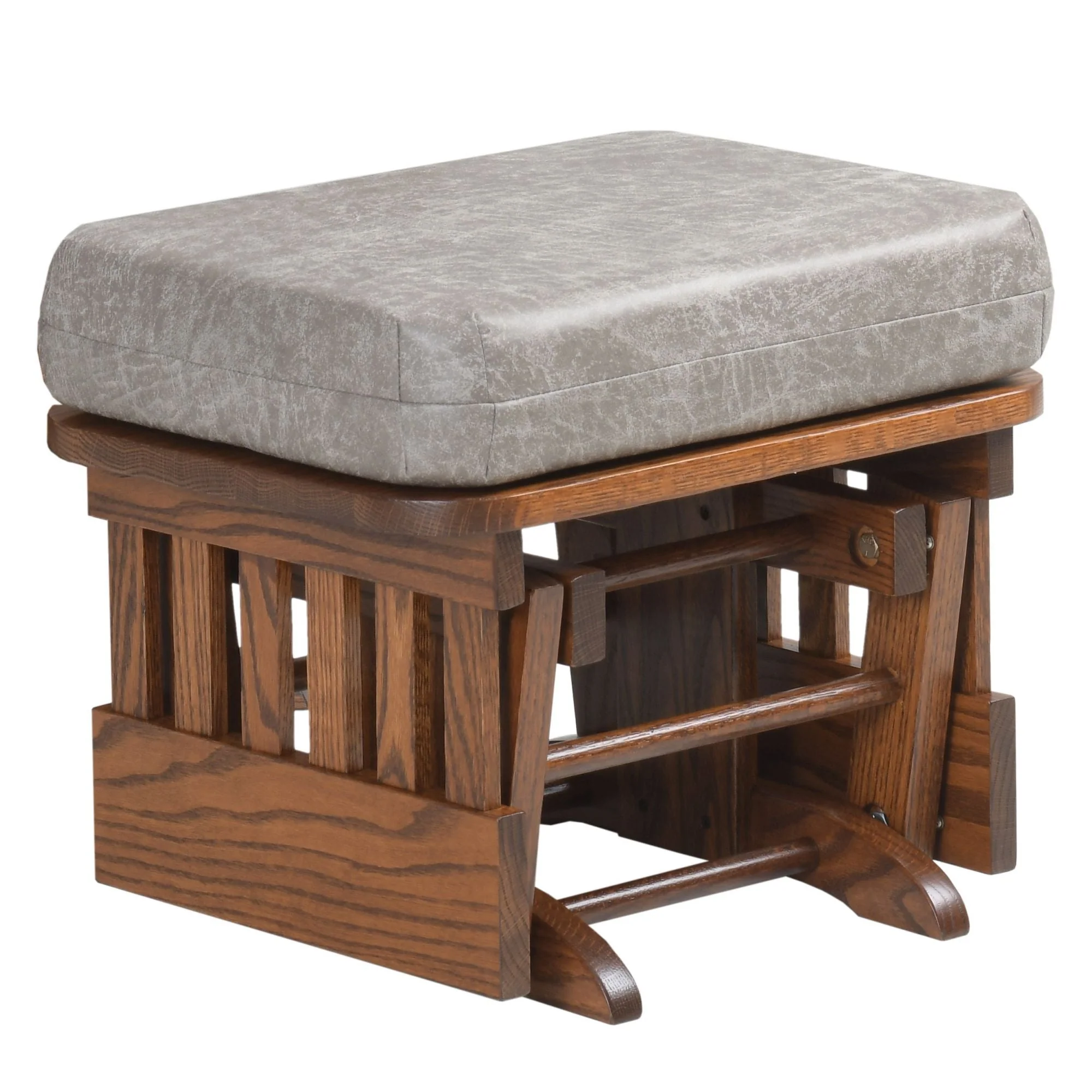 QW Amish Deluxe Swivel Glider & Ottoman - Image 2