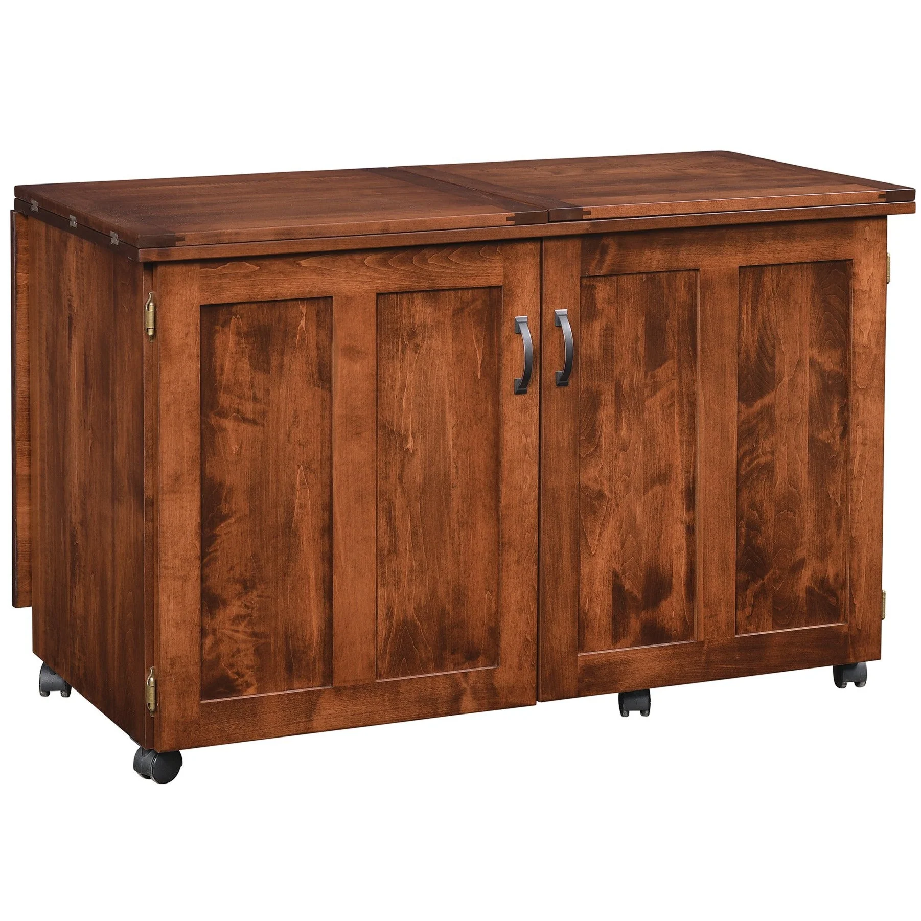 QW Amish Double Door 47" Sewing Cabinet - Image 2