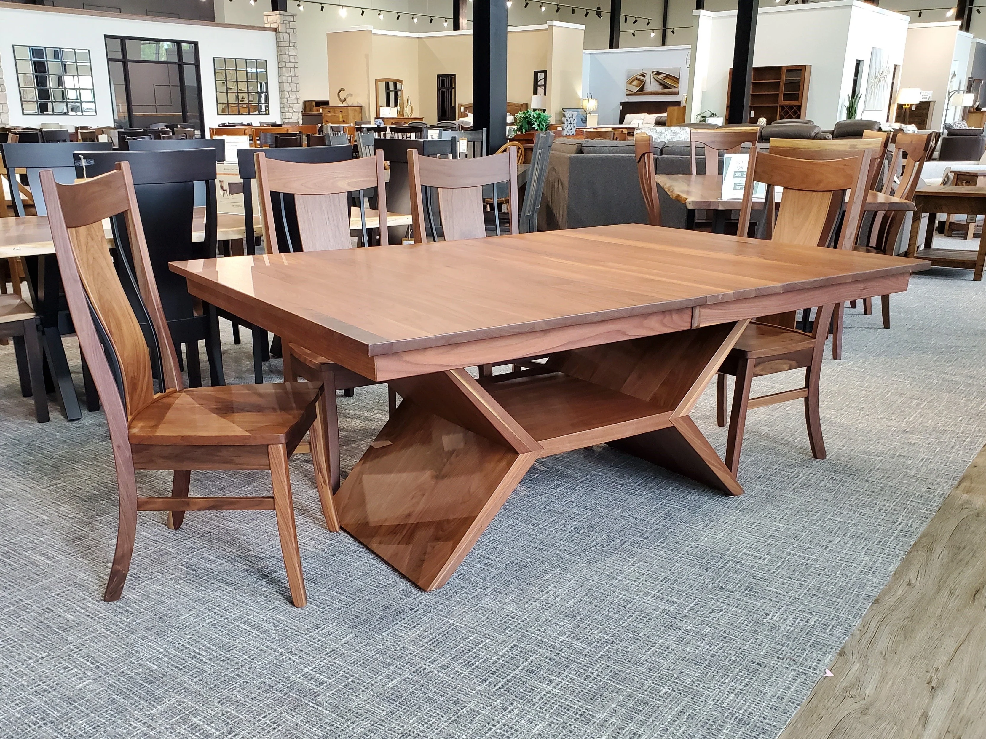 QW Amish Eagle WI Side Chair - Image 2