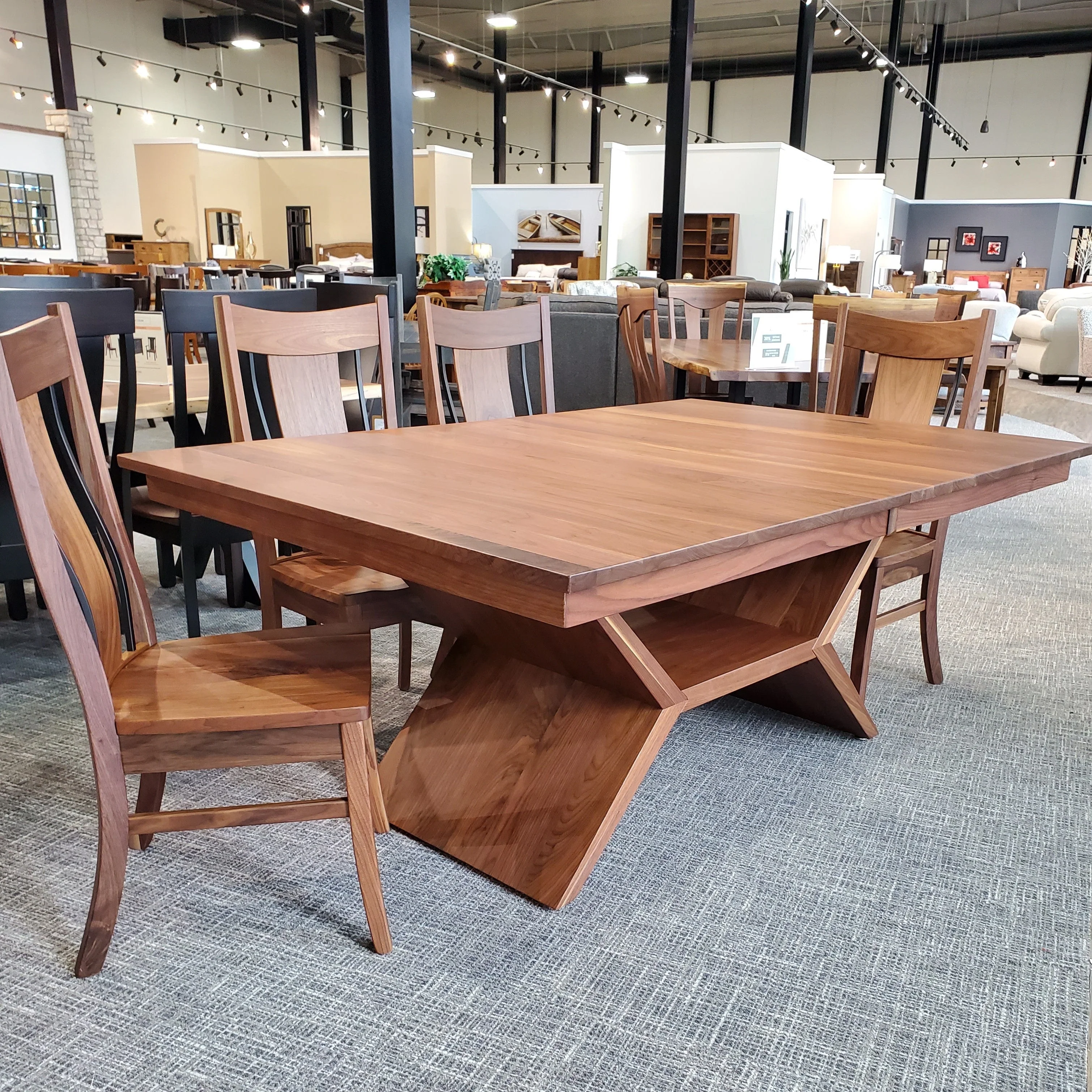 QW Amish Eagle WI Side Chair - Image 3