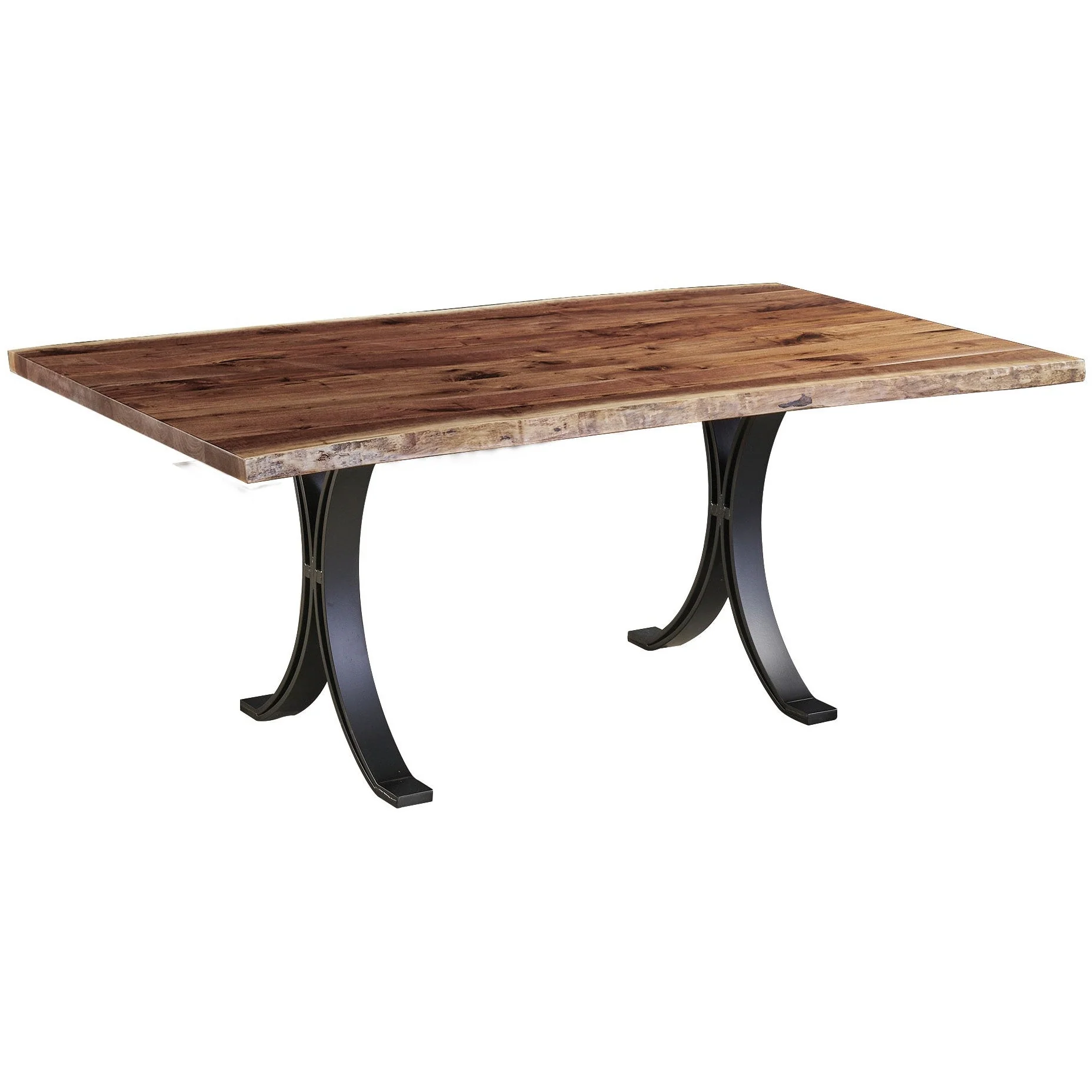 QW Amish Eclipse Live Edge 6pc Set - Image 2