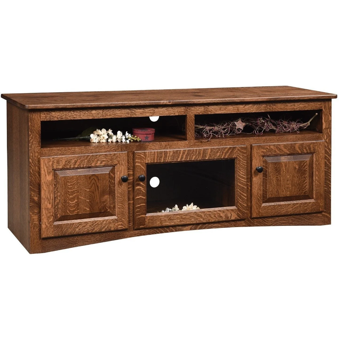 QW Amish Eco Contempo 60" TV Stand - 25"H