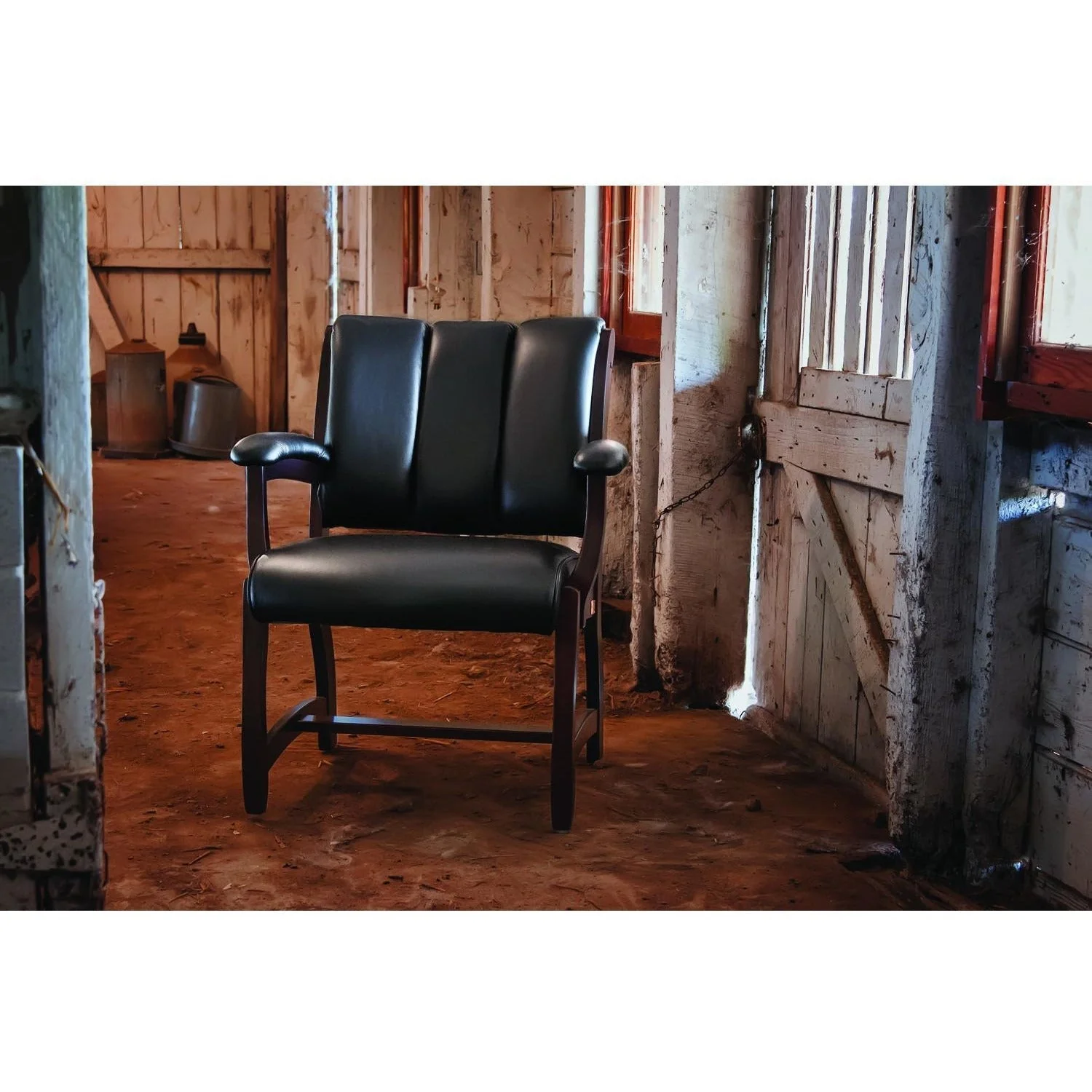 QW Amish Edelweiss Client Chair - Image 4
