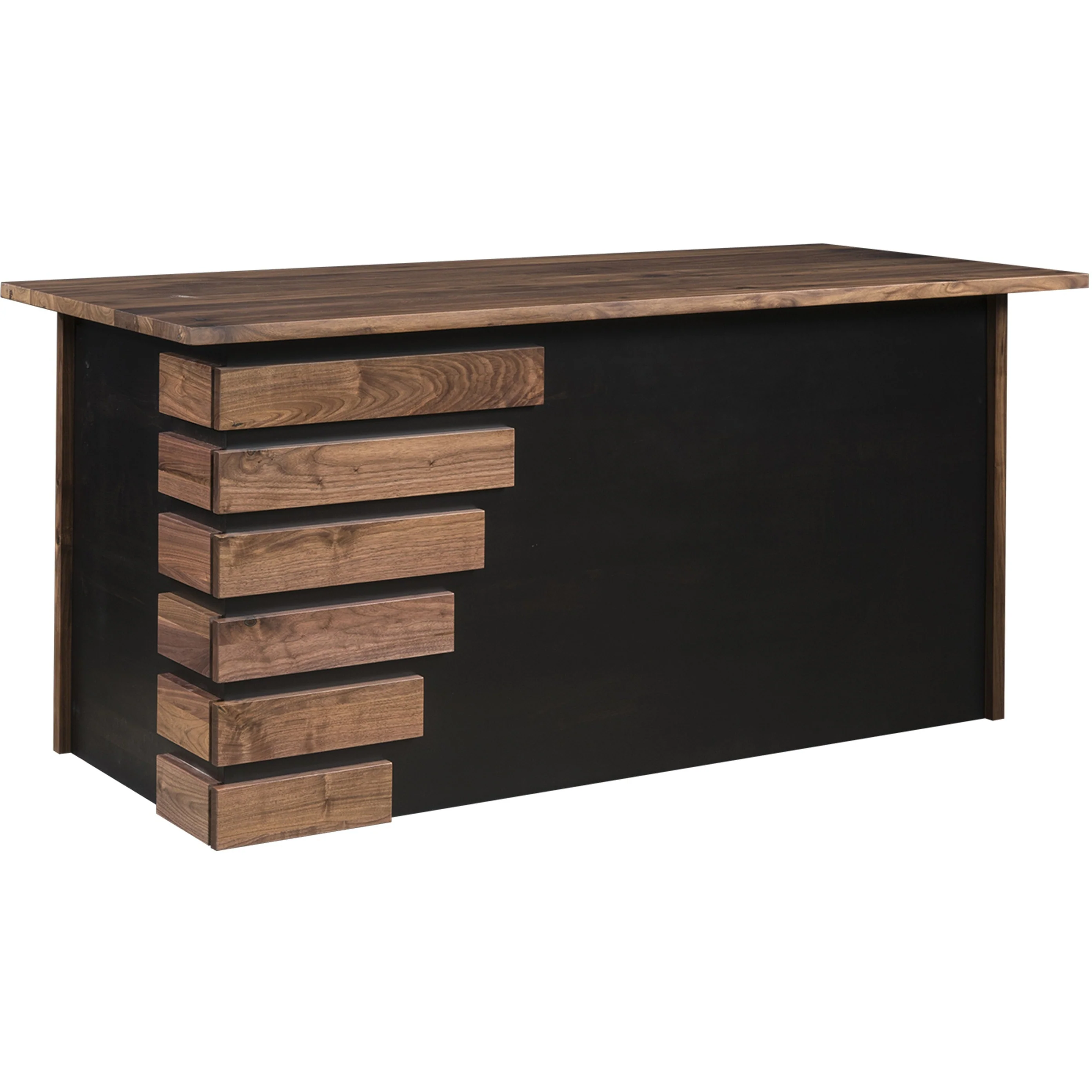 QW Amish Edgewood Executive Desk - Image 2